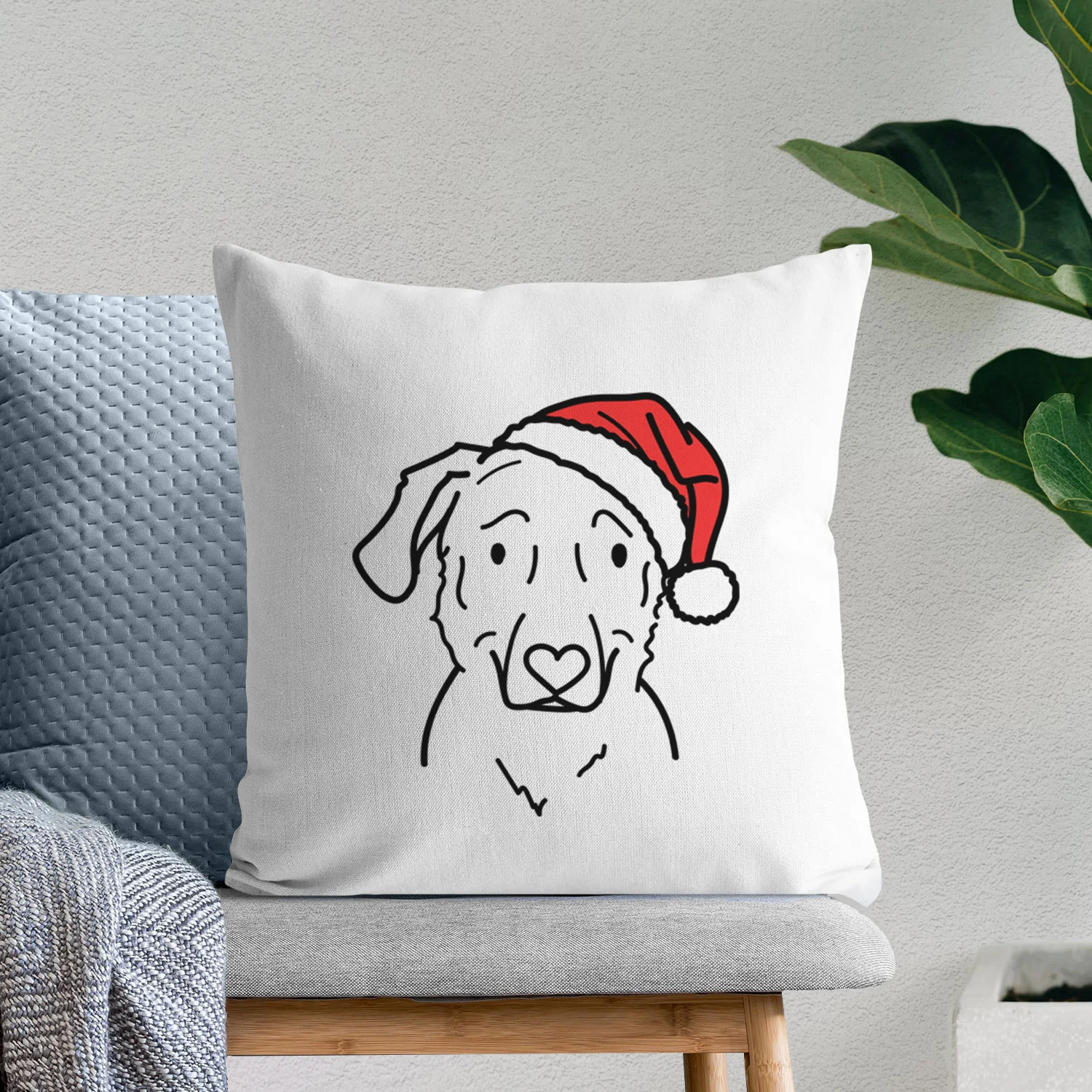 Love Always Golden Retriever Mix - Mitzi - Throw Pillow Cover - Image 9