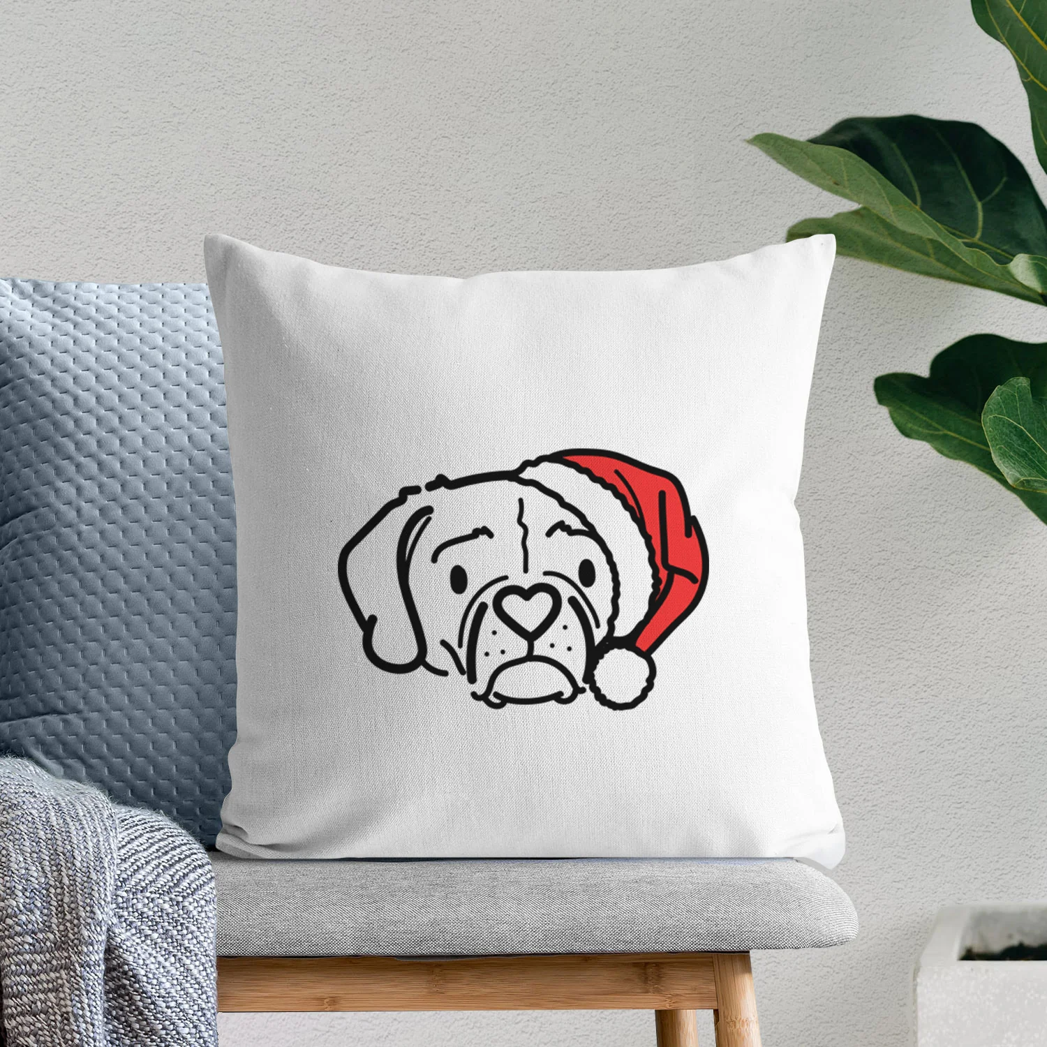 Love Always Puggle - Mitzi - Throw Pillow Cover - Image 9