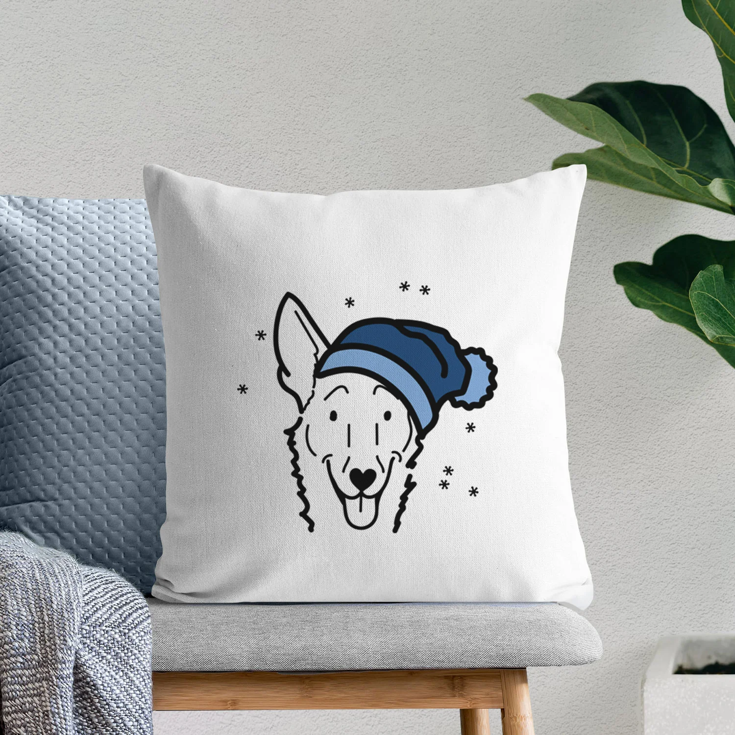 Love Always Carolina Dog - Mochi - Throw Pillow Cover - Image 10