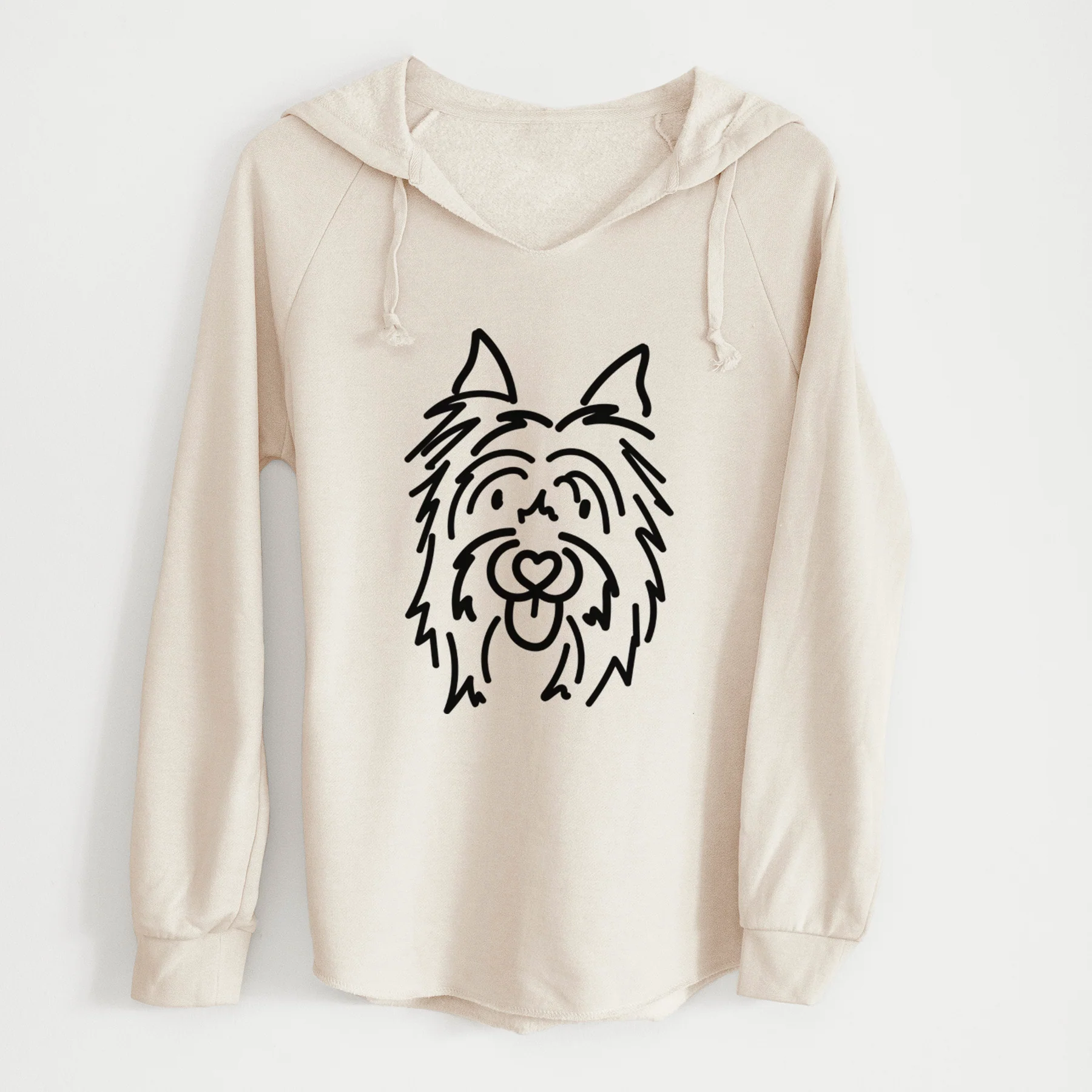 Love Always Silky Terrier - Monty - Cali Wave Hooded Sweatshirt - Image 16