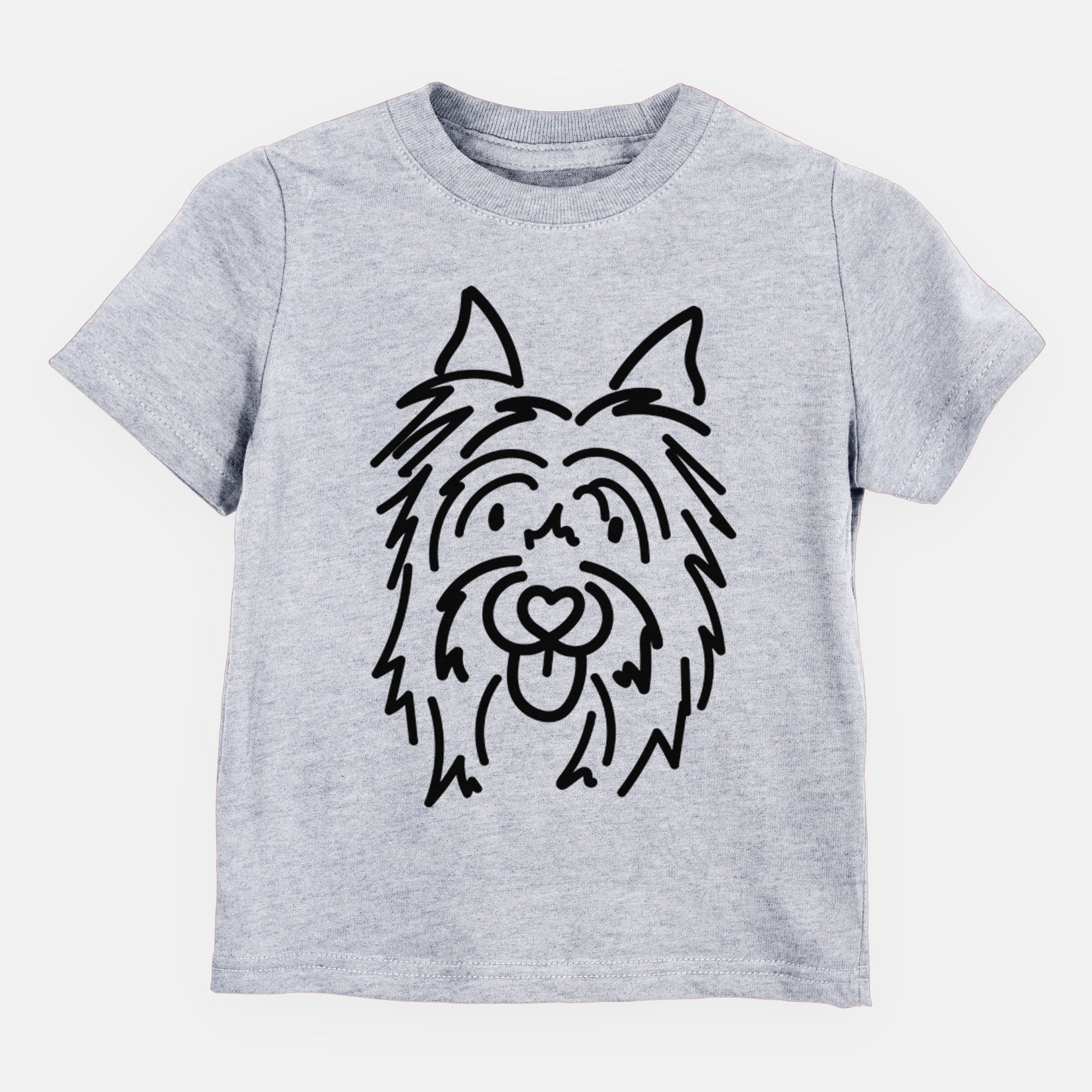 Love Always Silky Terrier - Monty - Kids/Youth/Toddler Shirt - Image 5