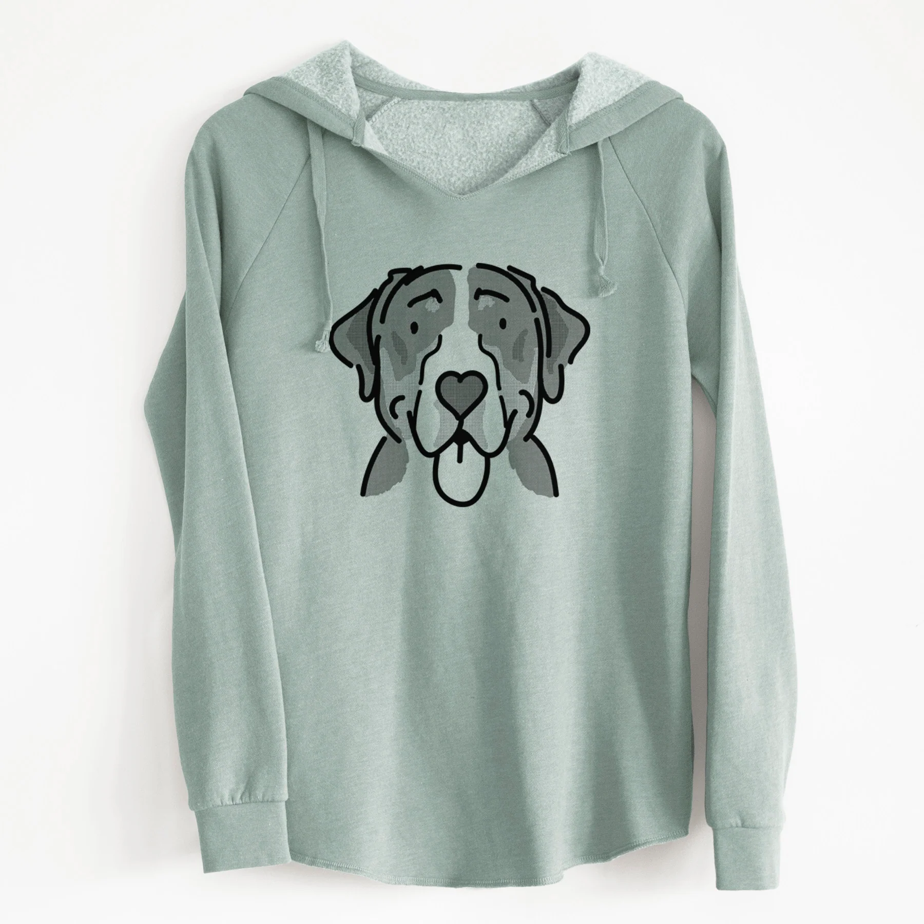 Love Always Greater Swiss Mountain Dog - Moose - Cali Wave Hooded Sweatshirt - Image 15