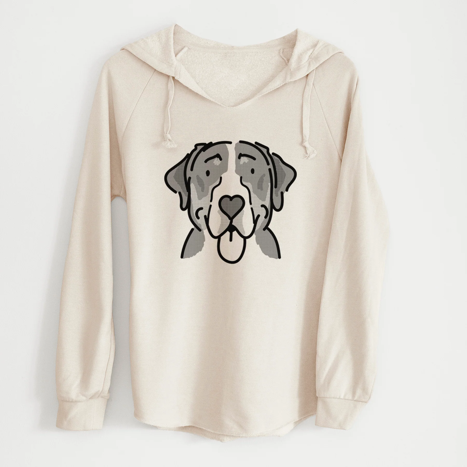 Love Always Greater Swiss Mountain Dog - Moose - Cali Wave Hooded Sweatshirt - Image 16