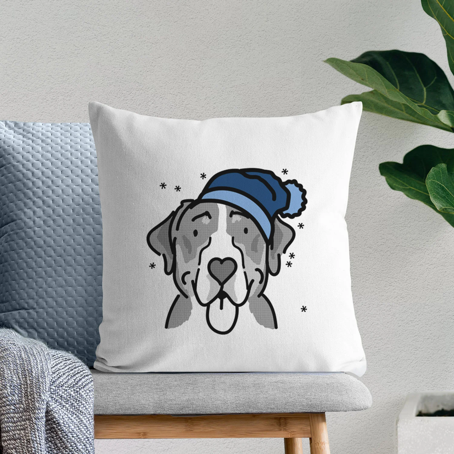Love Always Greater Swiss Mountain Dog - Moose - Throw Pillow Cover - Image 10