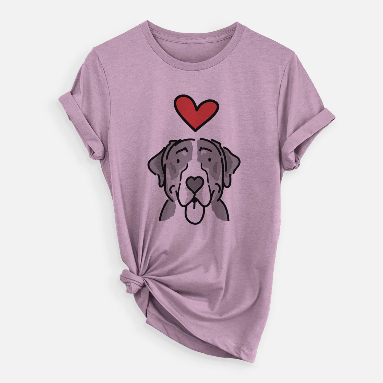 Love Always Greater Swiss Mountain Dog - Moose - Unisex Crewneck - Image 3