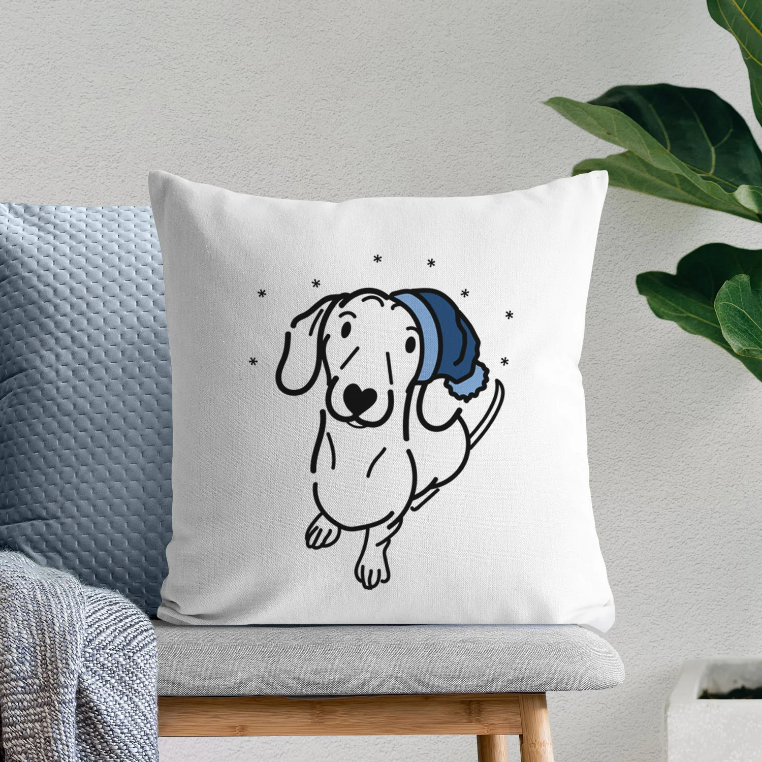 Love Always Dachshund - Moxie - Throw Pillow Cover - Image 10