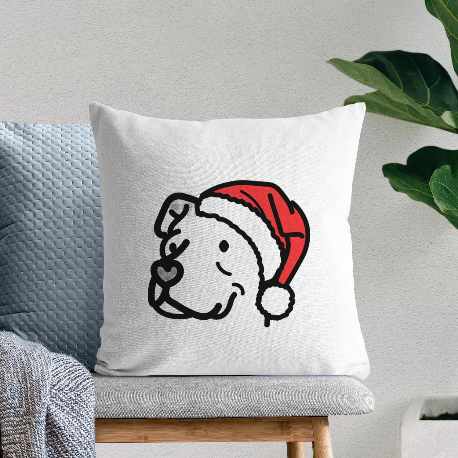 Love Always Pitbull Mix - Mr. Sir - Throw Pillow Cover - Image 9