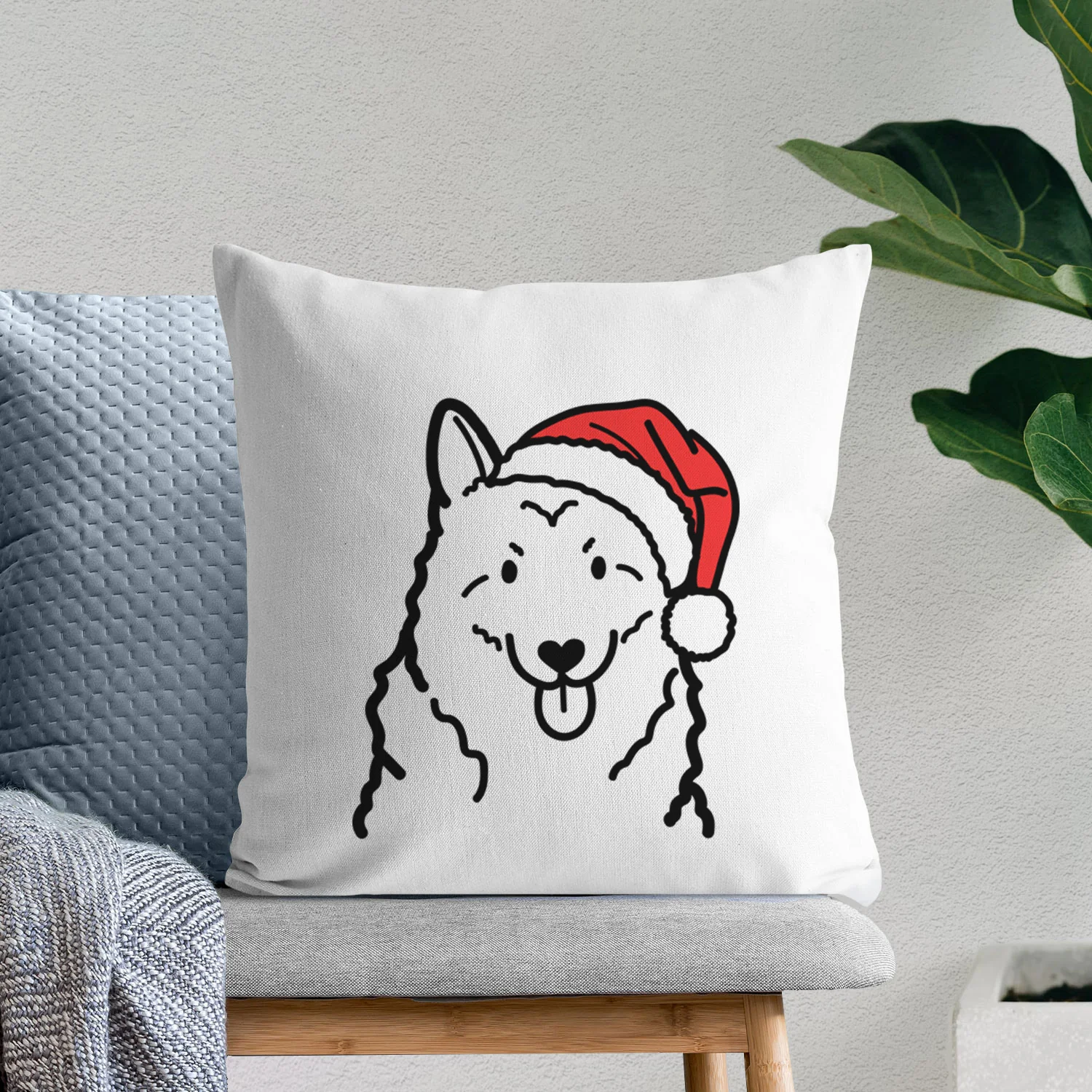 Love Always Norwegian Elkhound - Throw Pillow Cover - Image 9