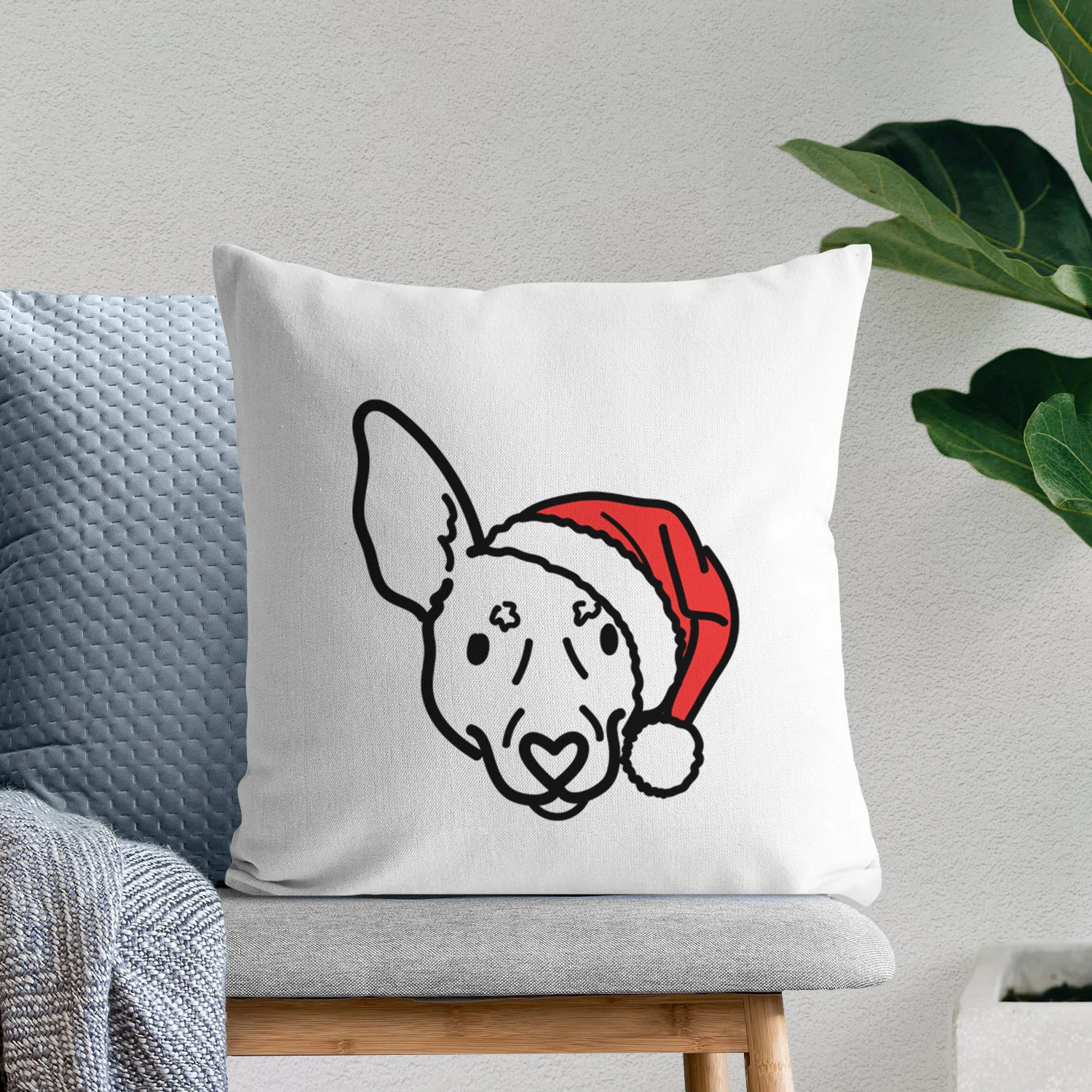 Love Always Rat Terrier - Penny -  Throw Pillow Cover - Image 9