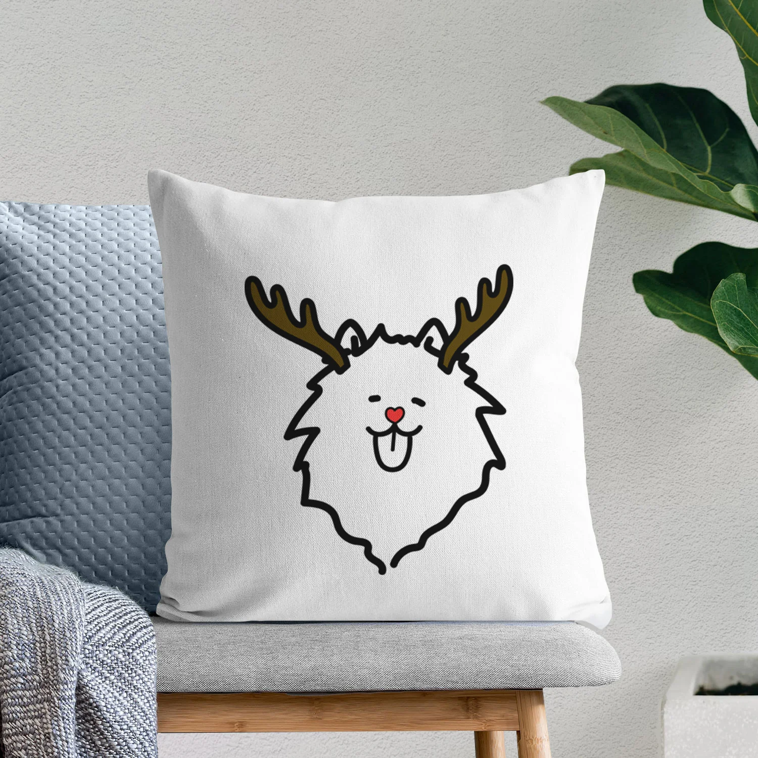 Love Always Pomeranian - Throw Pillow Cover - Image 8
