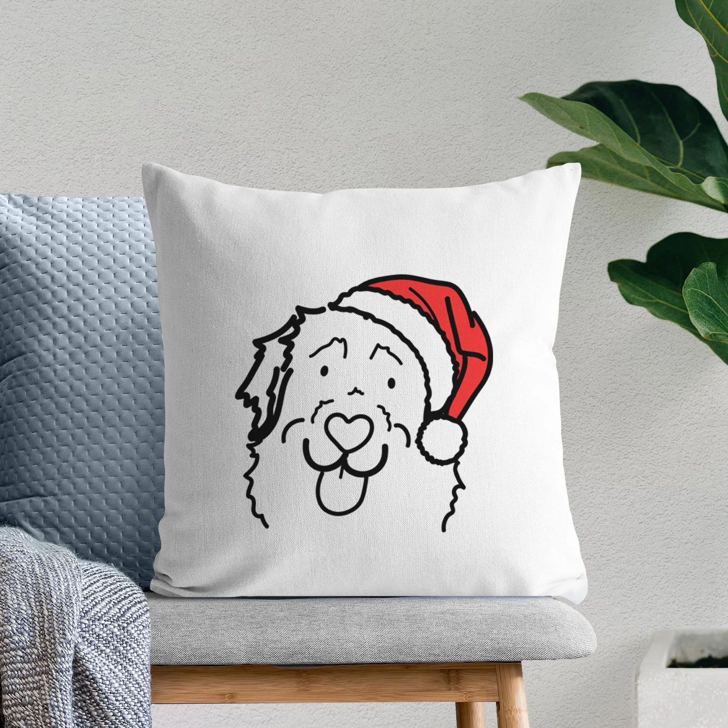 Love Always Leonberger - Sabre - Throw Pillow Cover - Image 9