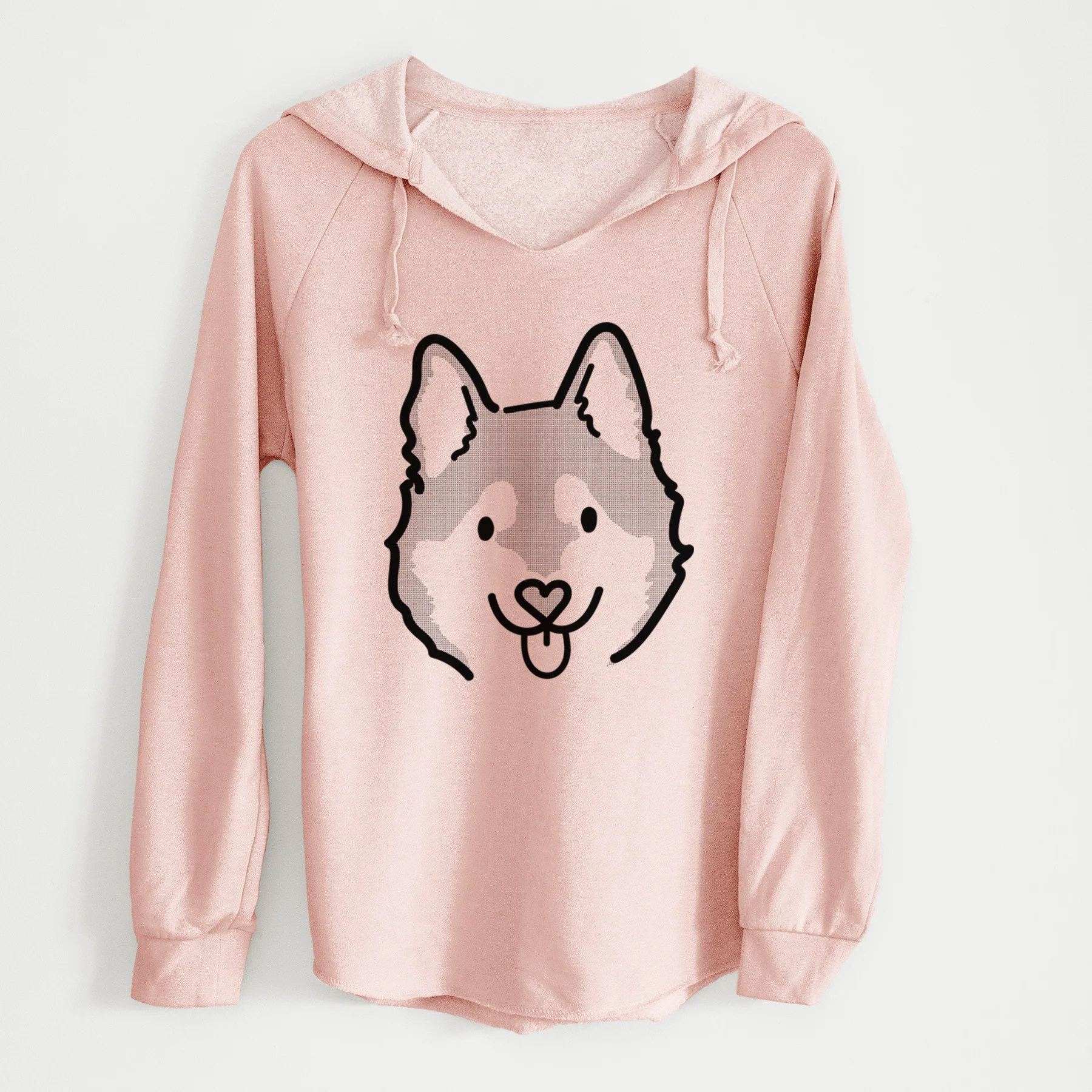 Love Always Alaskan Klee Kai - Sitka - Cali Wave Hooded Sweatshirt - Image 13