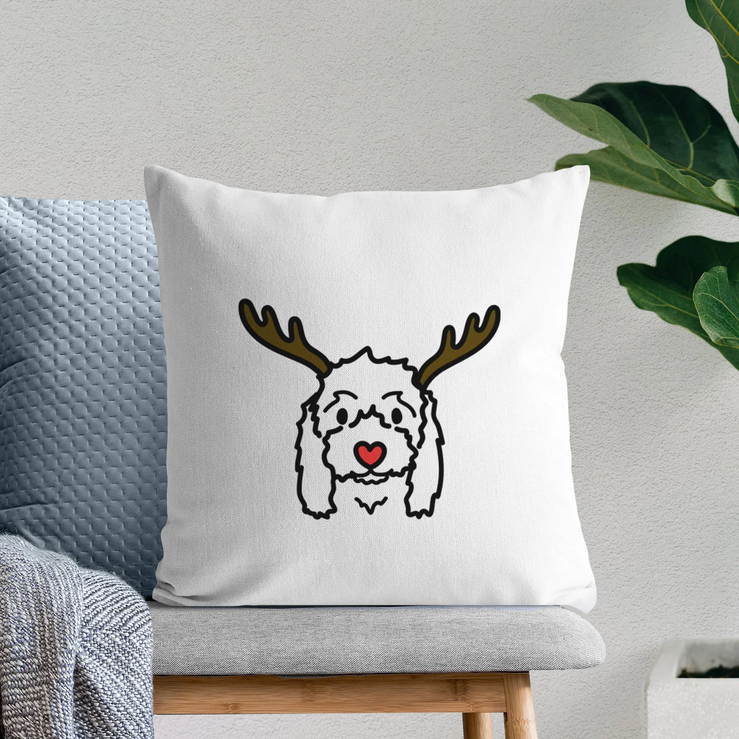 Love Always Coton de Tulear - Sophie - Throw Pillow Cover - Image 8