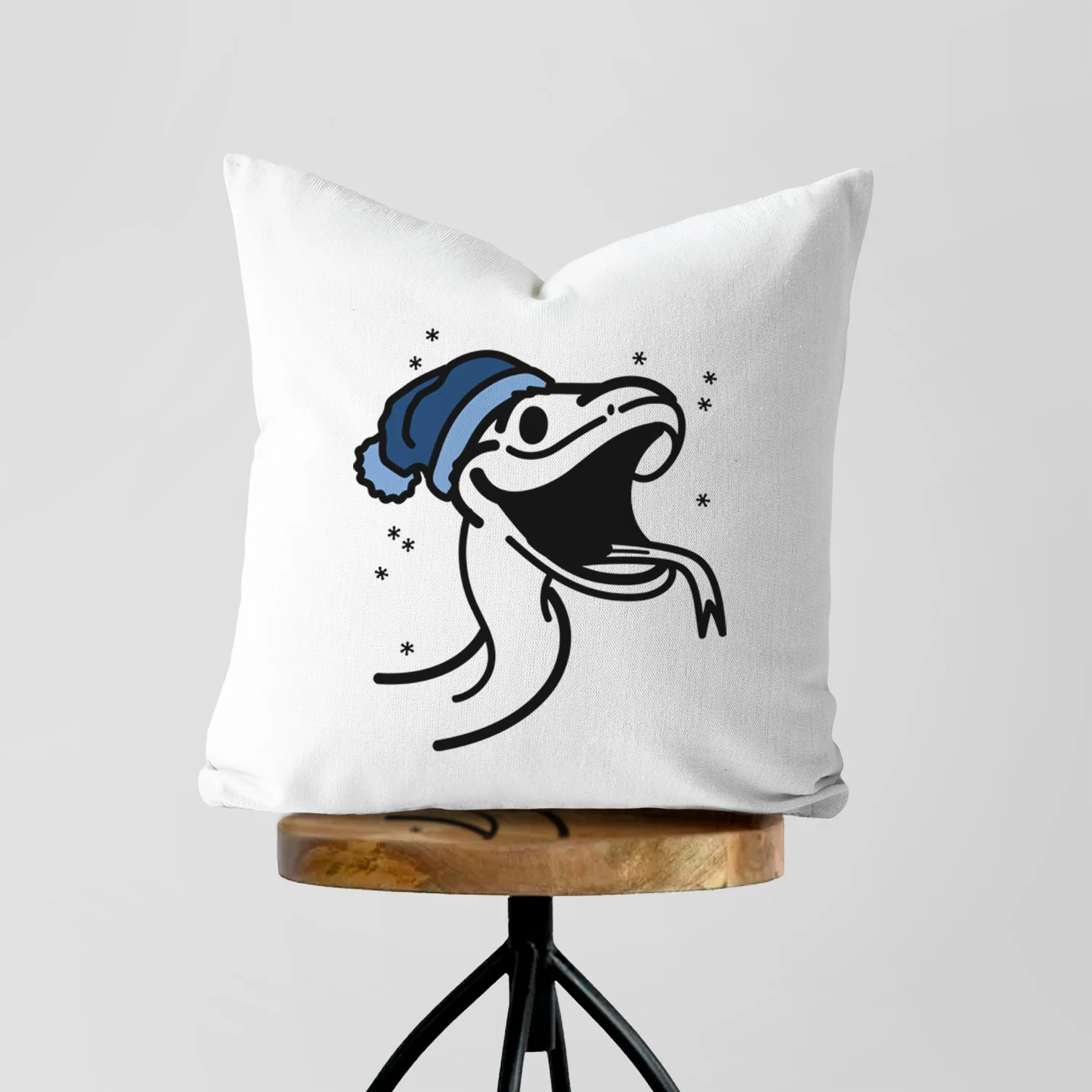 Love Always Snake - Spike - Throw Pillow Cover - Image 5