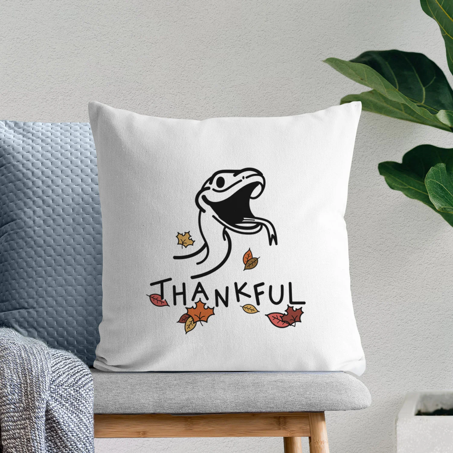 Love Always Snake - Spike - Throw Pillow Cover - Image 7