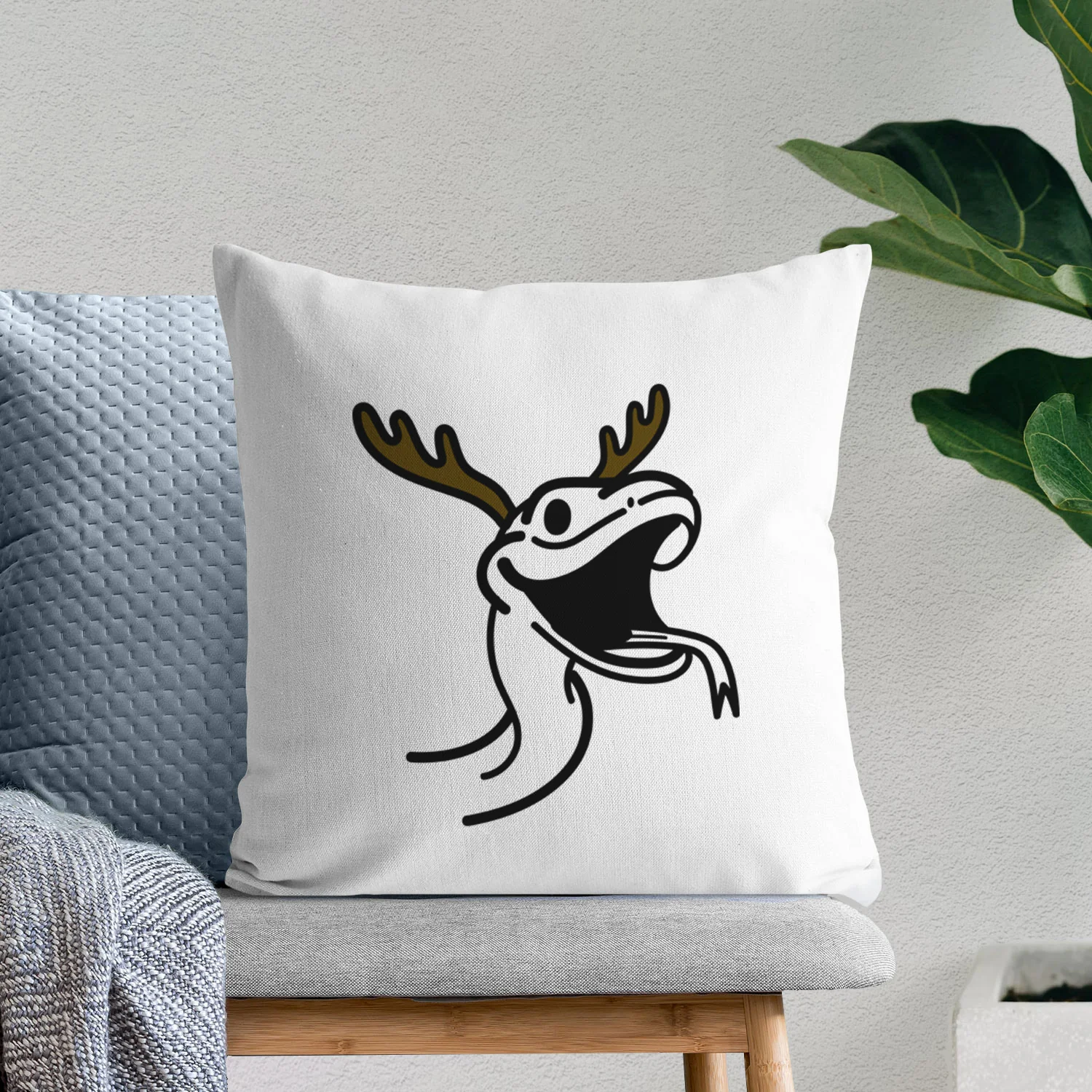 Love Always Snake - Spike - Throw Pillow Cover - Image 8