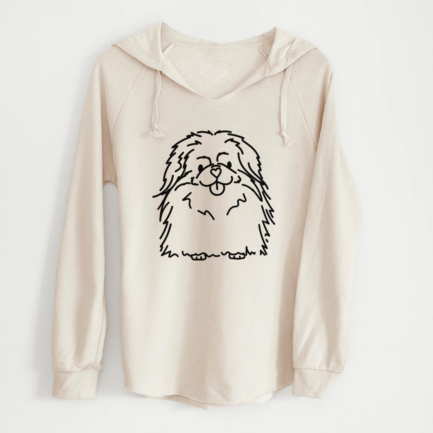 Love Always Pekingese - Viv - Cali Wave Hooded Sweatshirt - Image 16