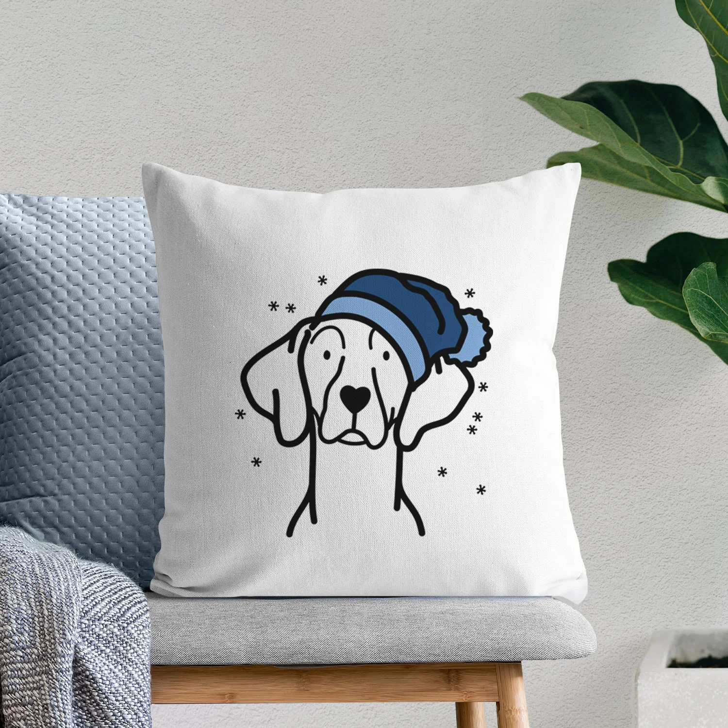 Love Always Weimaraner - Throw Pillow Cover - Image 10