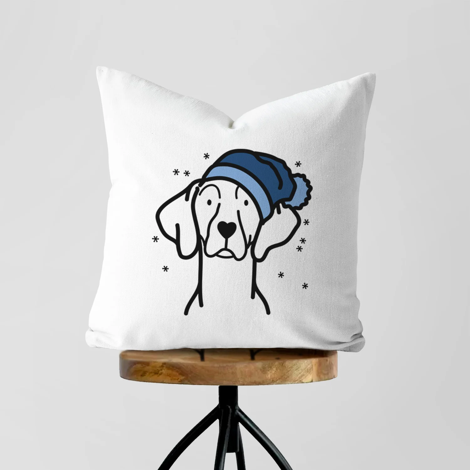 Love Always Weimaraner - Throw Pillow Cover - Image 5