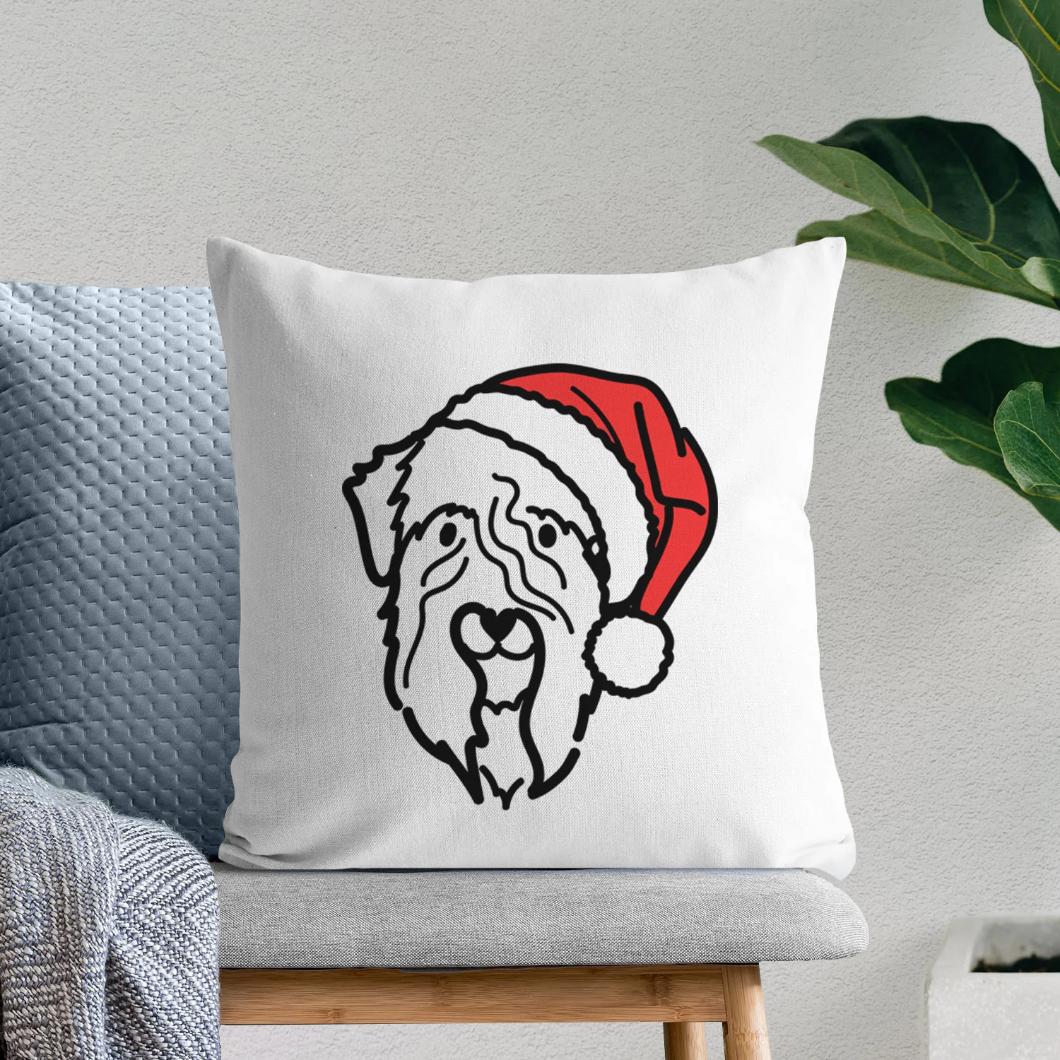 Love Always Soft Coated Wheaten Terrier - Throw Pillow Cover - Image 9