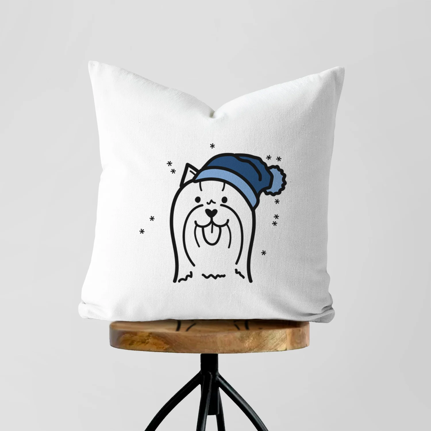 Love Always Yorkshire Terrier - Throw Pillow Cover - Image 5