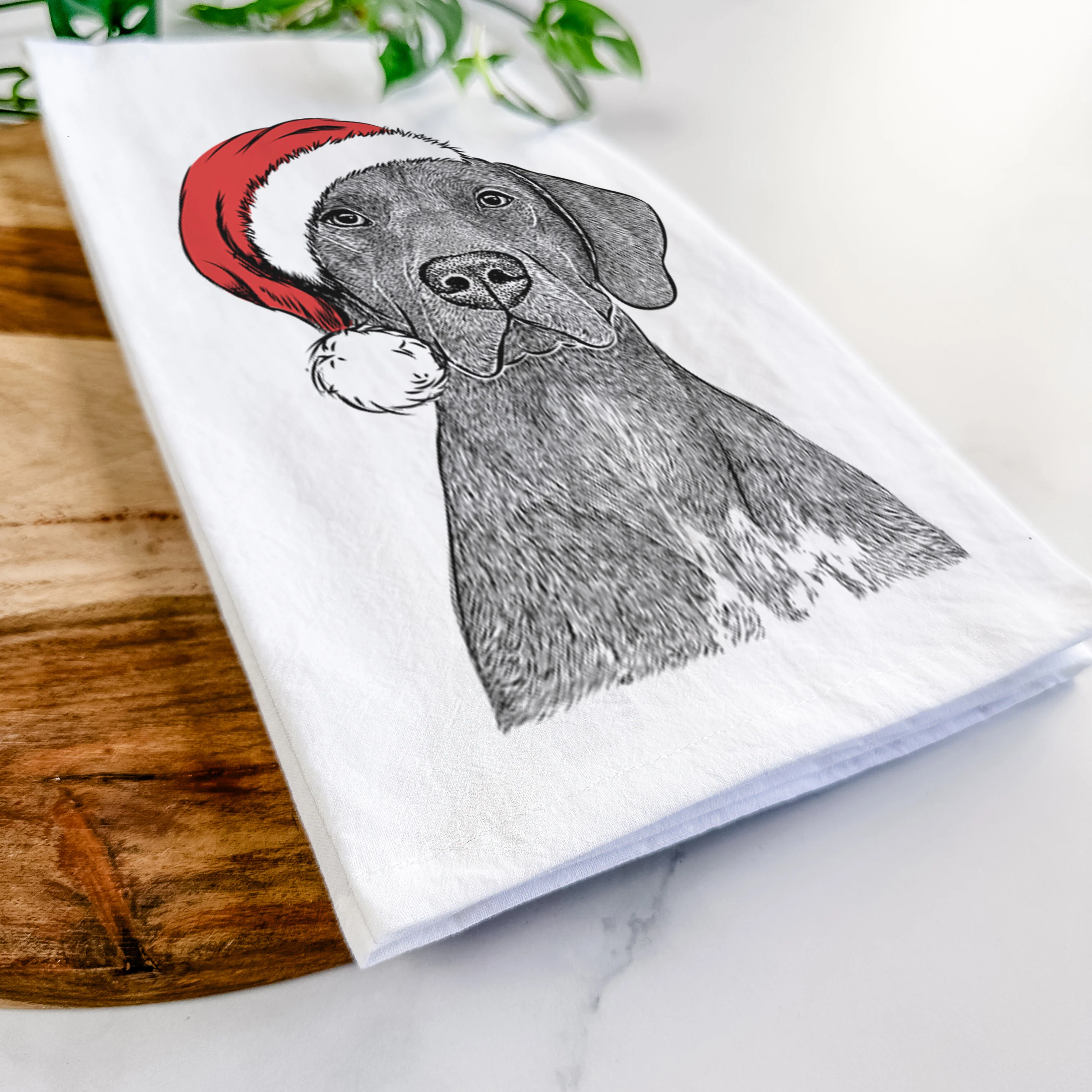 Lucifer the German Shorthaired Pointer Tea Towel - Image 9