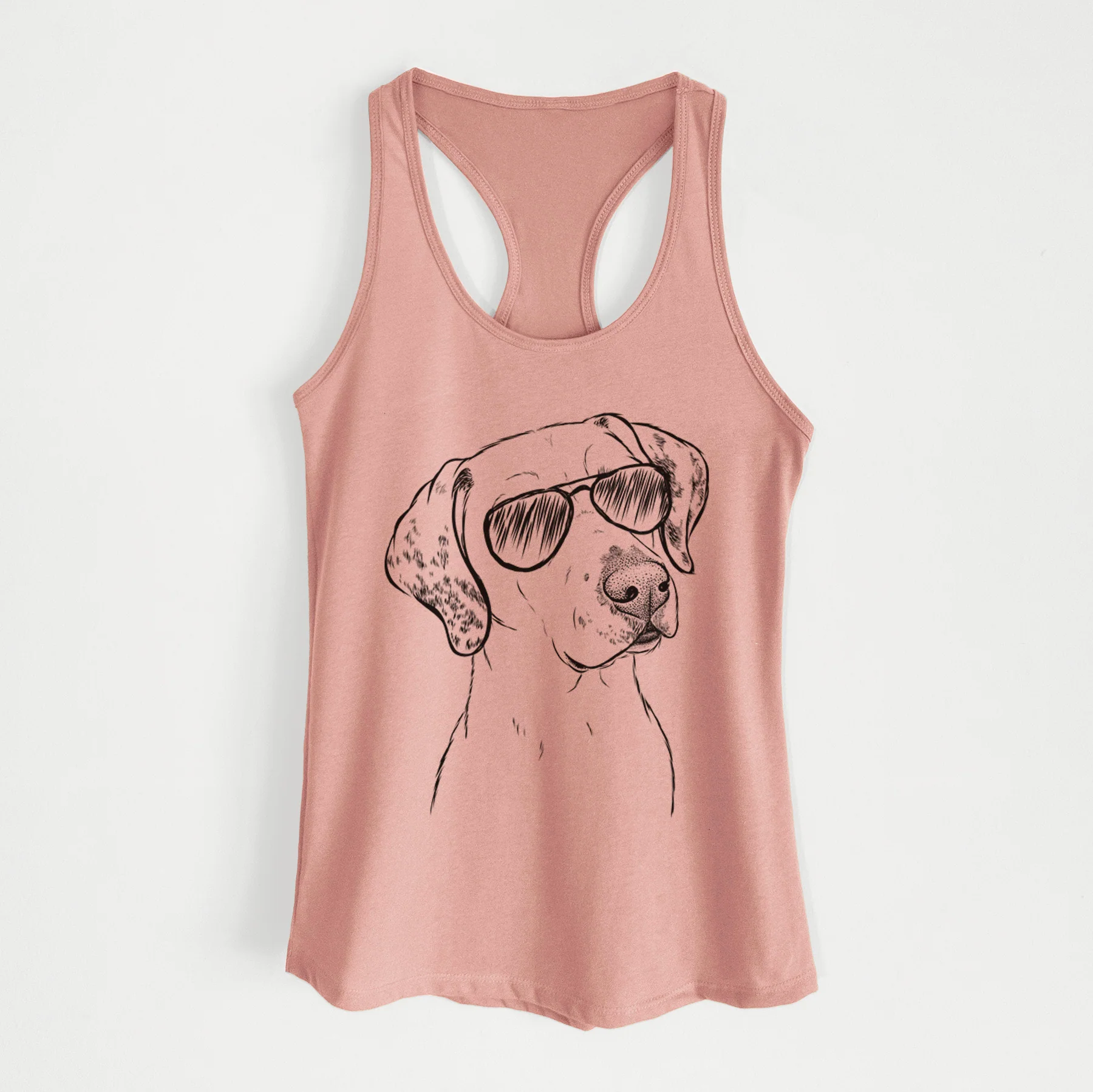 Lucky the Dalmatian - Women's Racerback Tanktop - Image 7