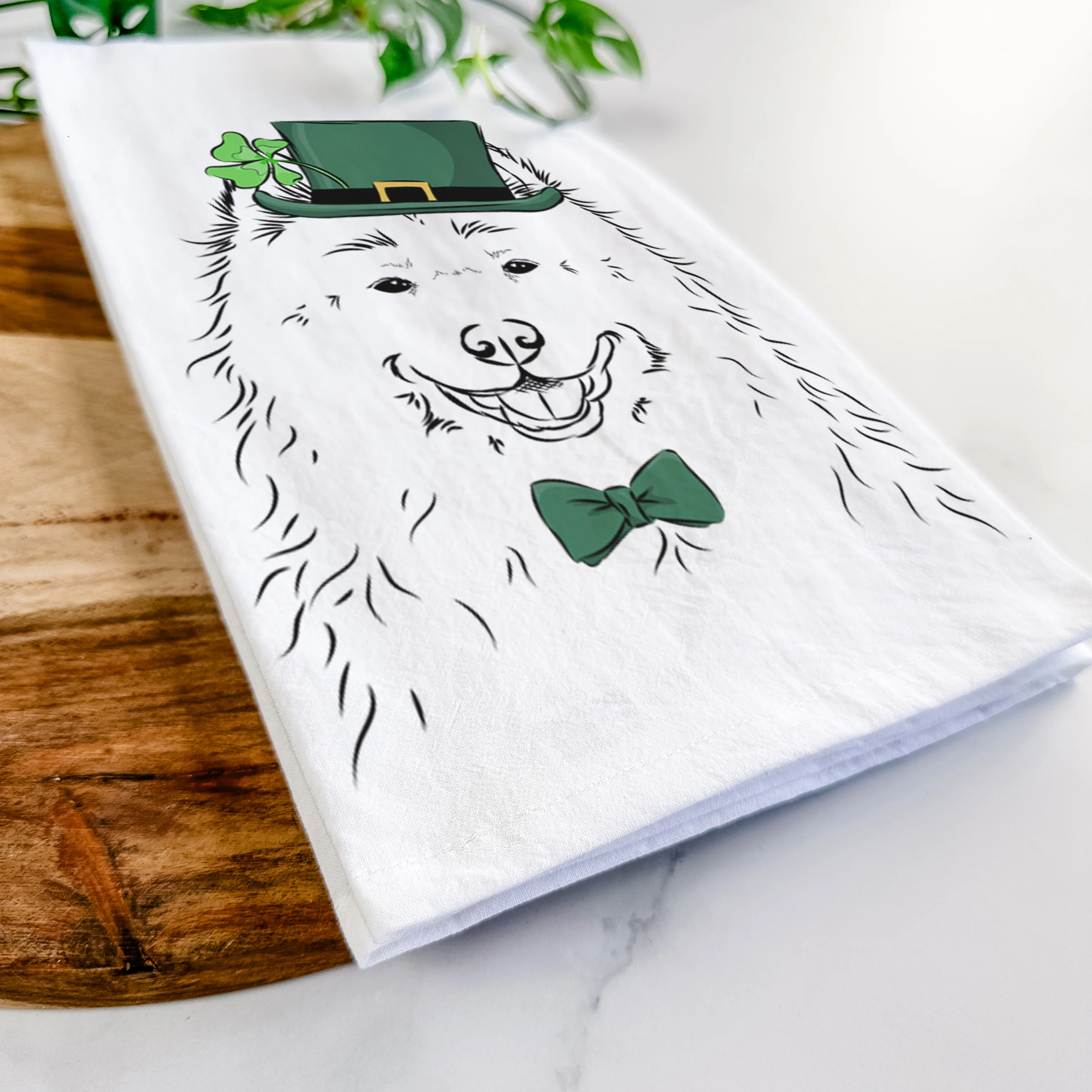 Luka the Samoyed Tea Towel - Image 13
