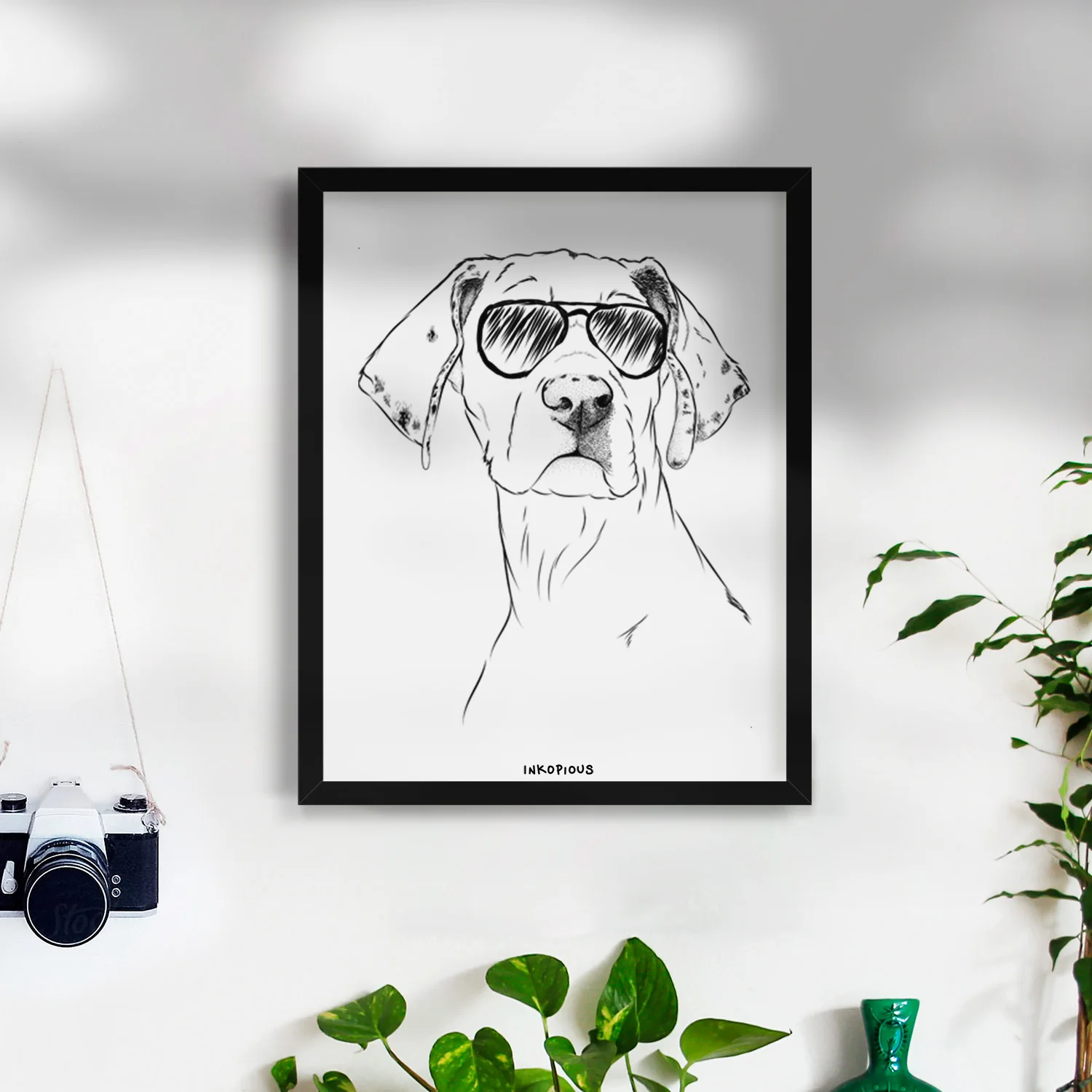 Lumen the Special Needs Great Dane Art Print - Image 12