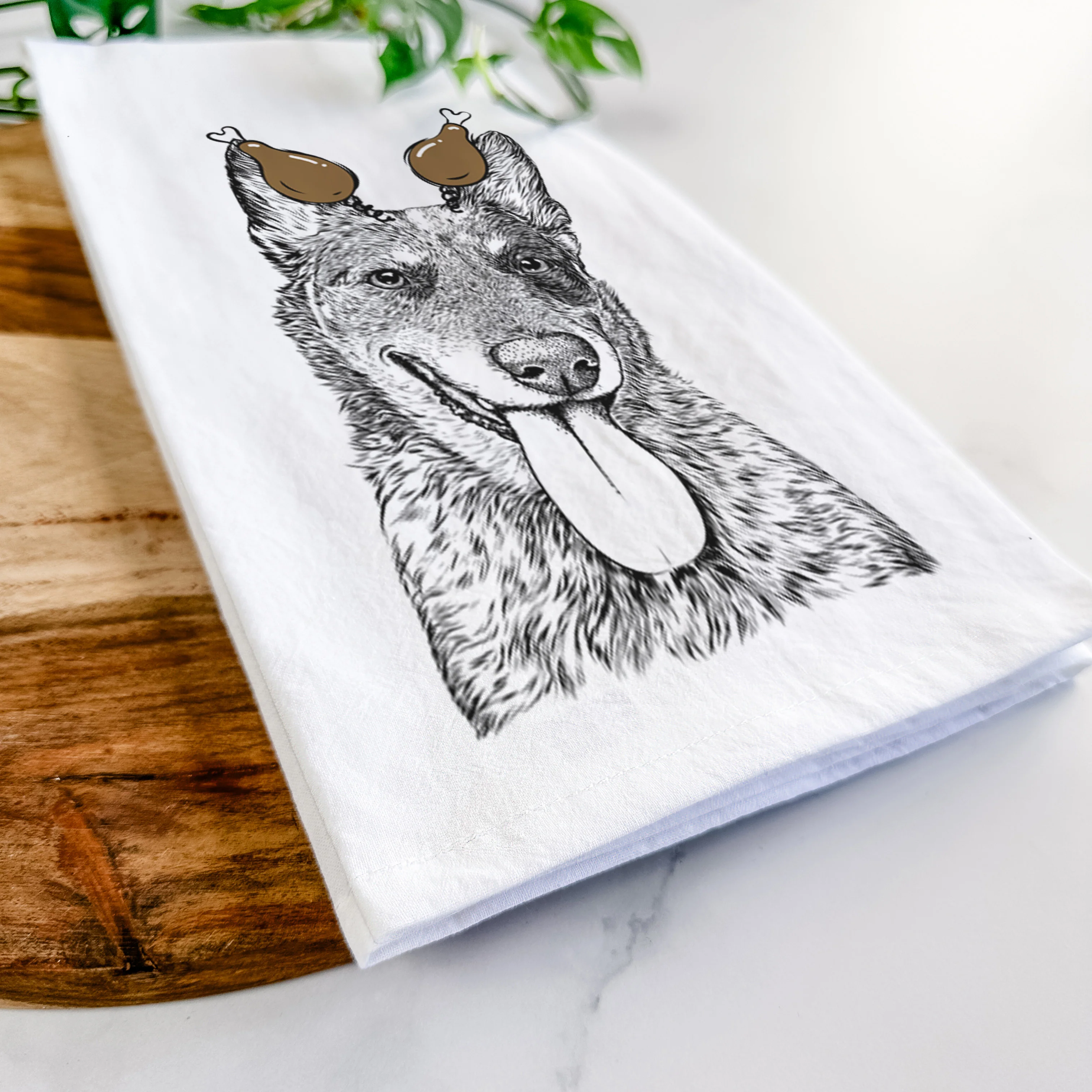 Madison the Blue Heeler Tea Towel - Image 11