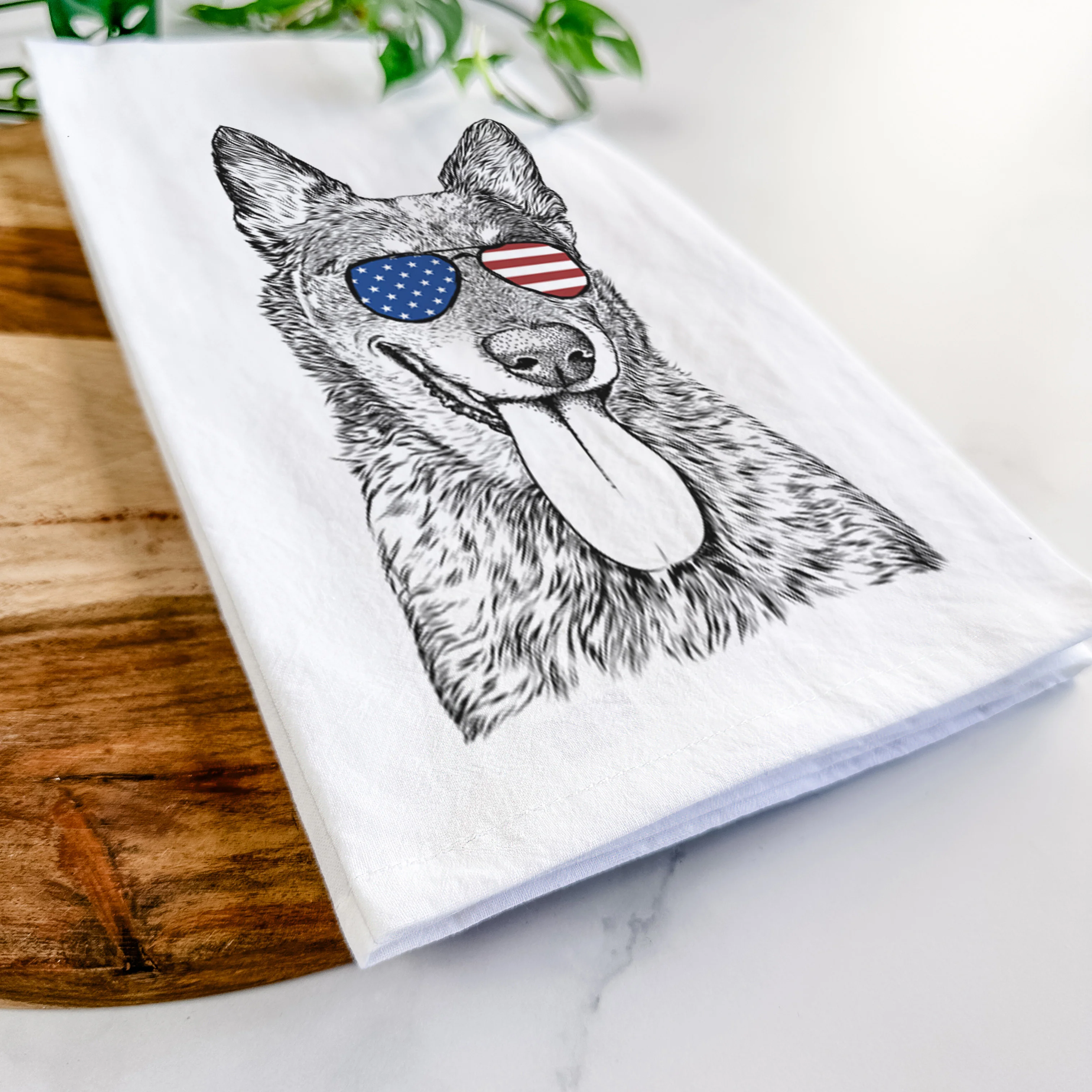 Madison the Blue Heeler Tea Towel - Image 12
