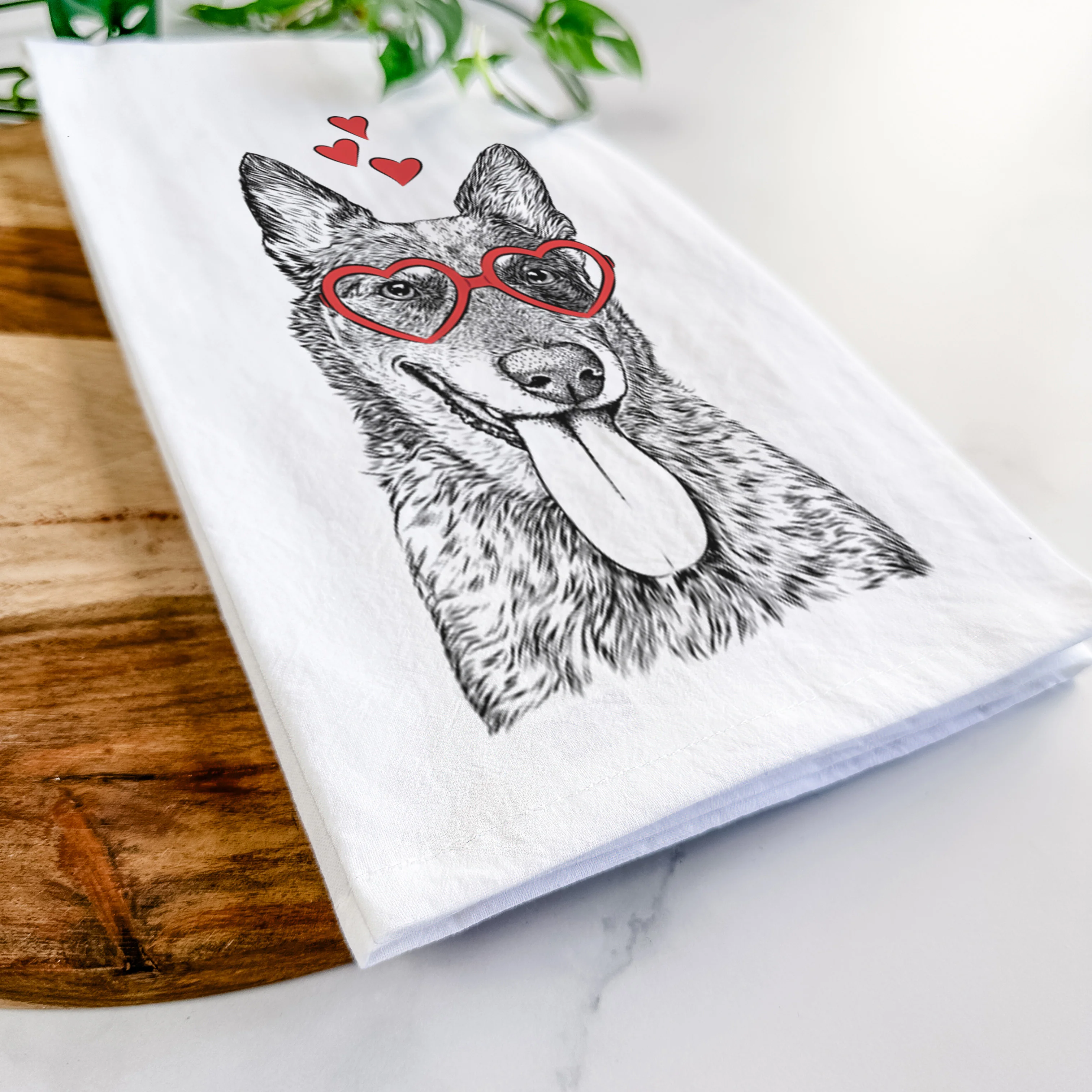 Madison the Blue Heeler Tea Towel - Image 7