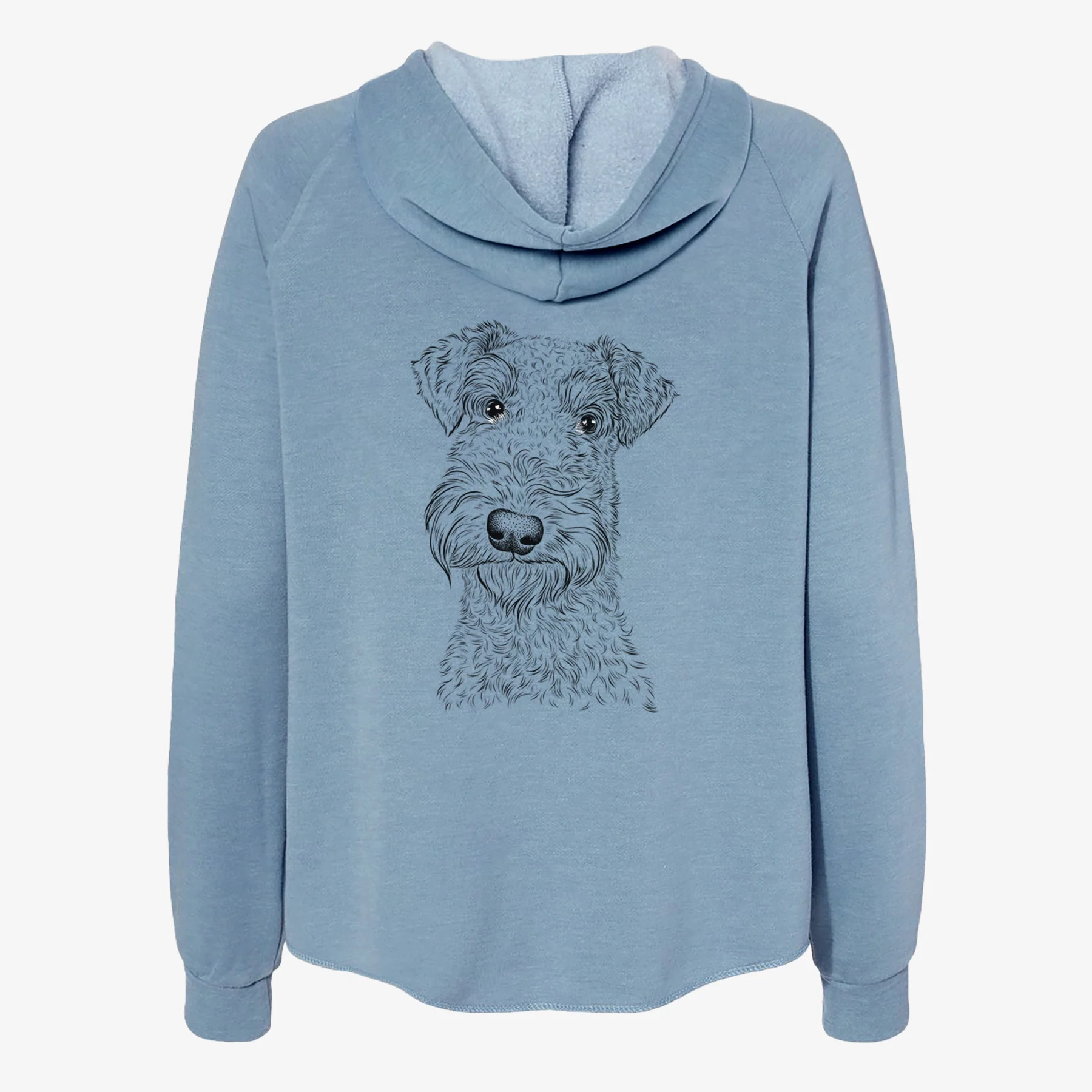 Roc Haven Maggie May the Airedale Terrier - Women's Cali Wave Zip-Up Sweatshirt - Image 6