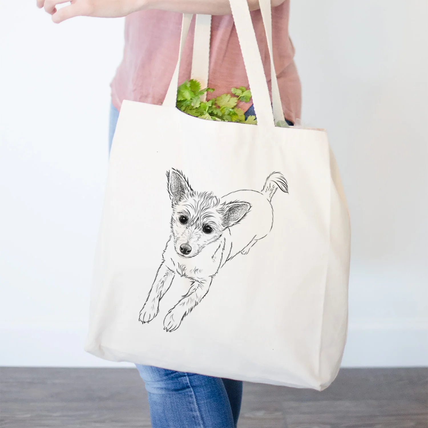 Maisie the Terrier Mix - Tote Bag