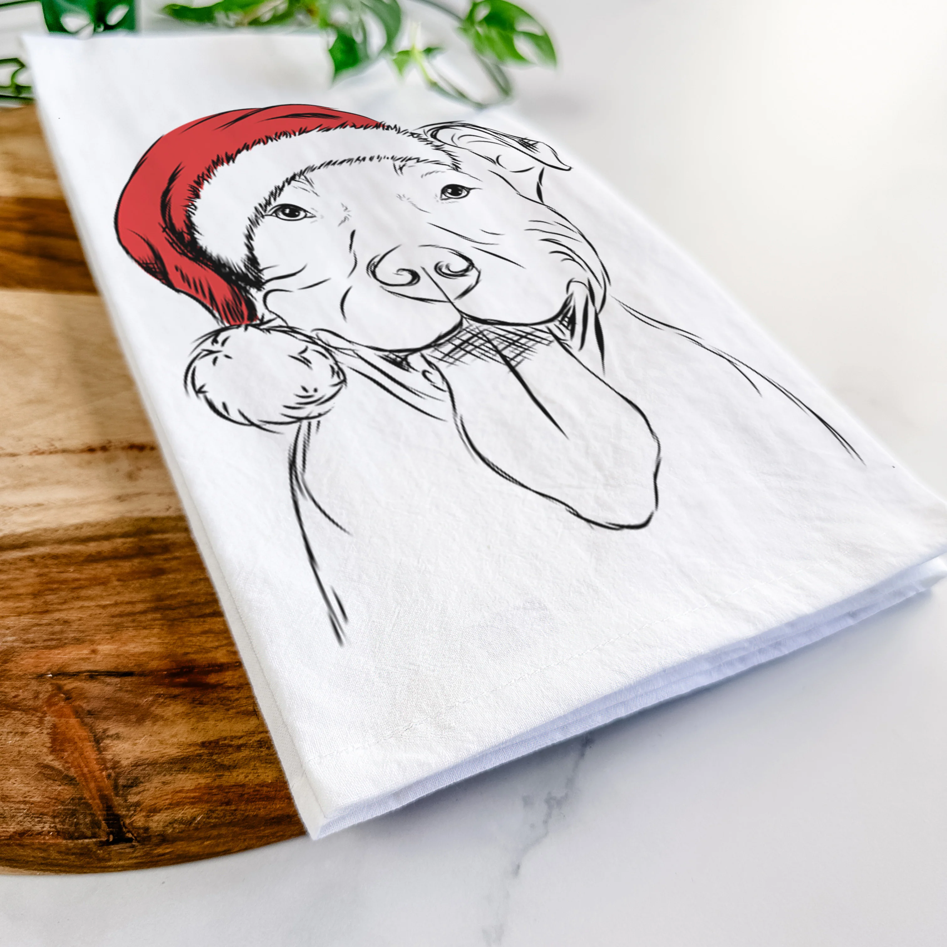 Major the Pitbull Tea Towel - Image 9