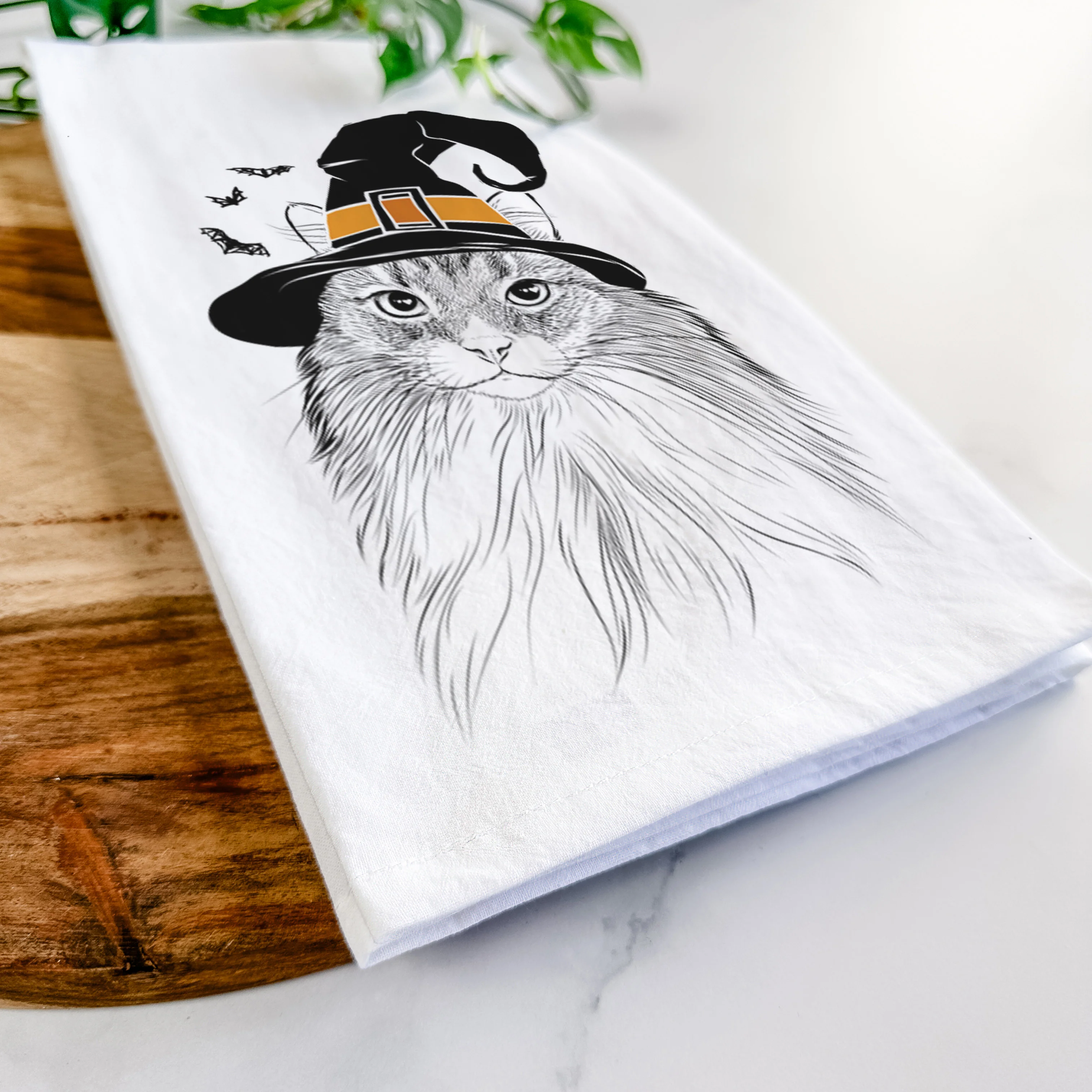 Maks the Siberian Cat Tea Towel - Image 8