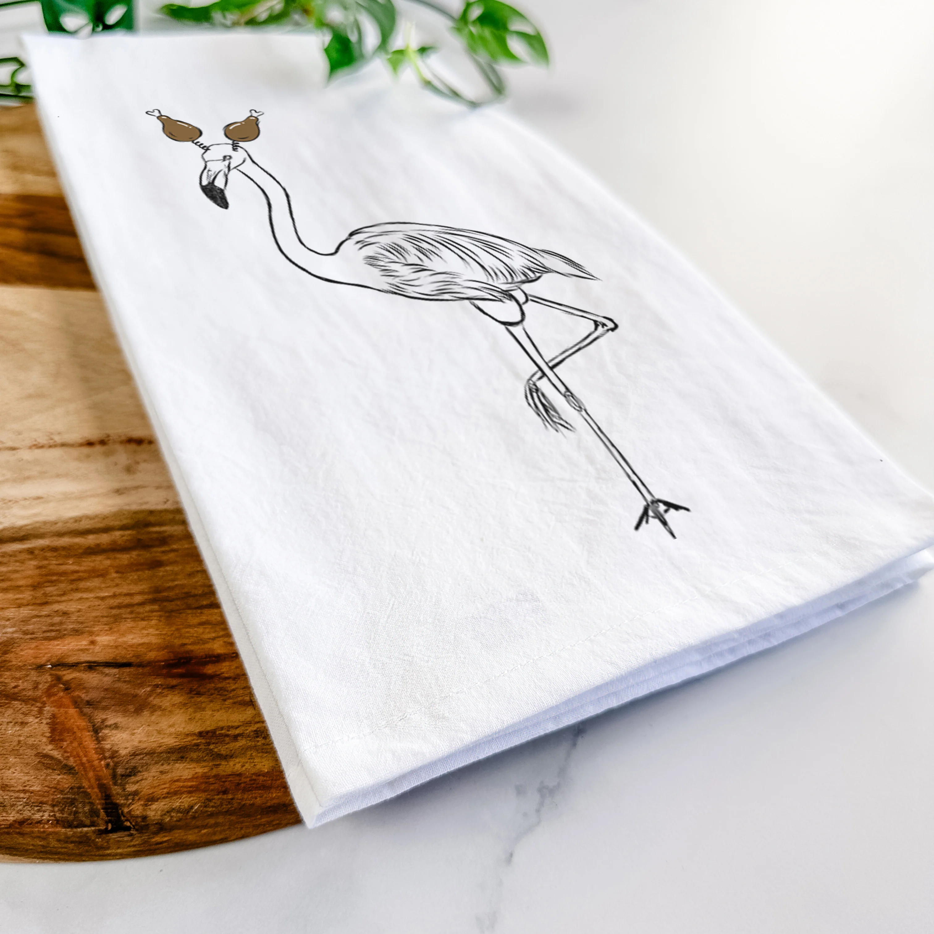 Mango the Flamingo Tea Towel - Image 11