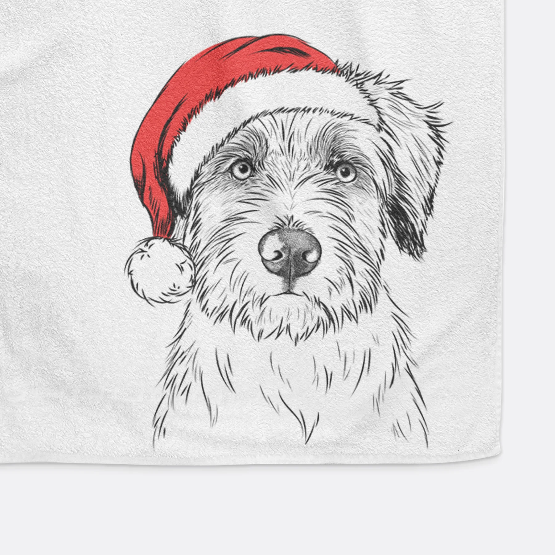 Marek the Bernedoodle Decorative Hand Towel - Image 10