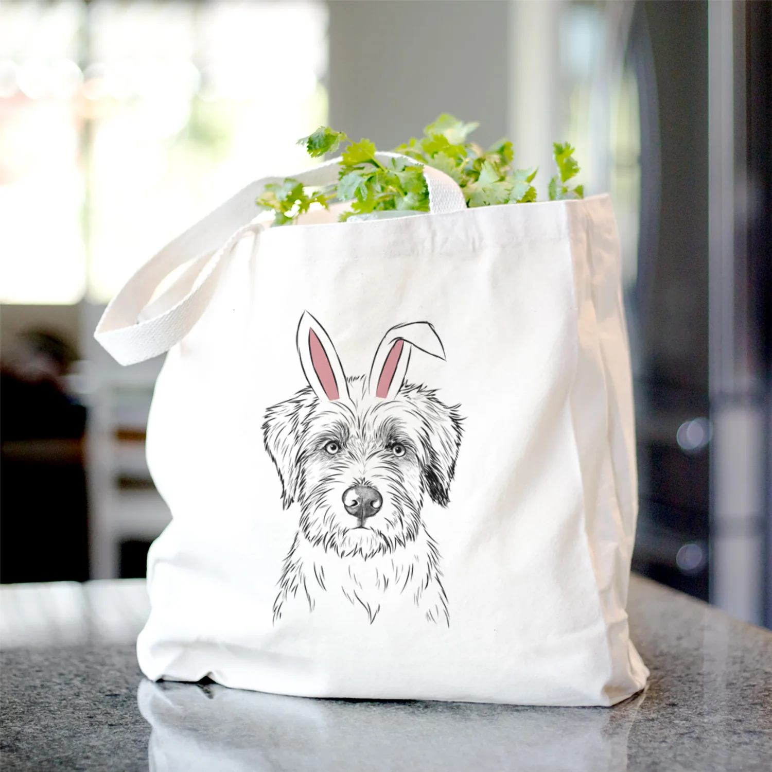 Marek the Bernedoodle - Tote Bag - Image 6