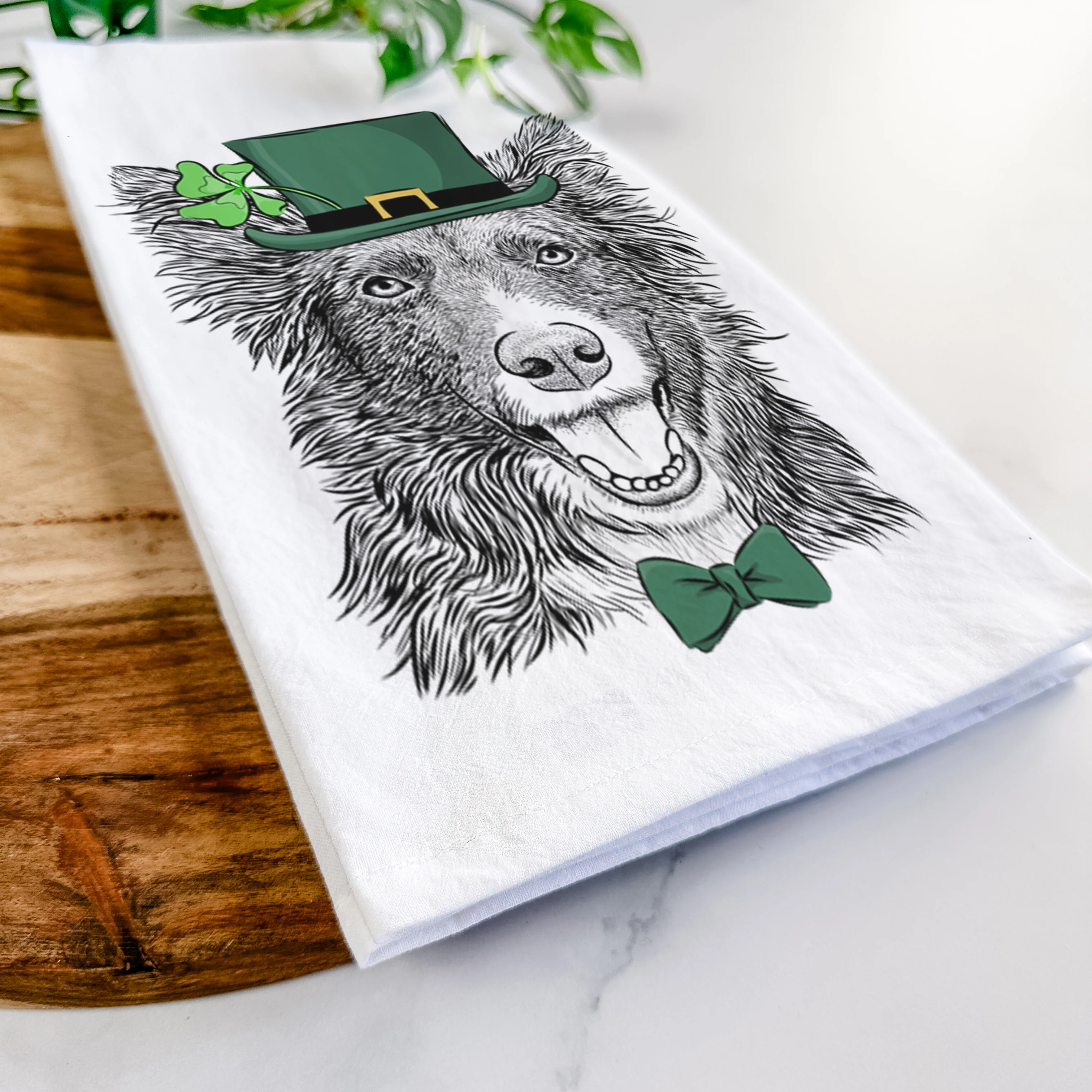 Marti the Border Collie Tea Towel - Image 13