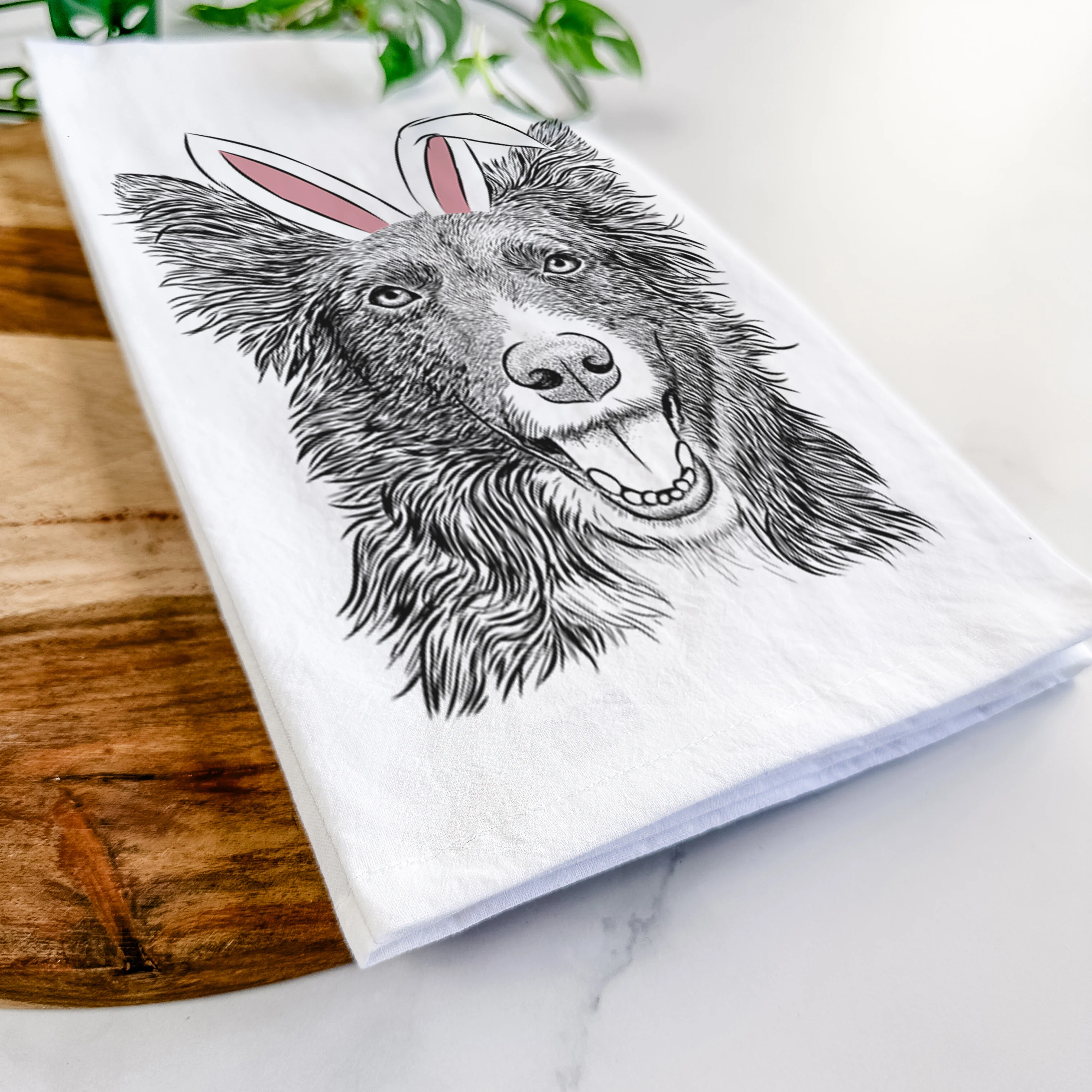 Marti the Border Collie Tea Towel - Image 14