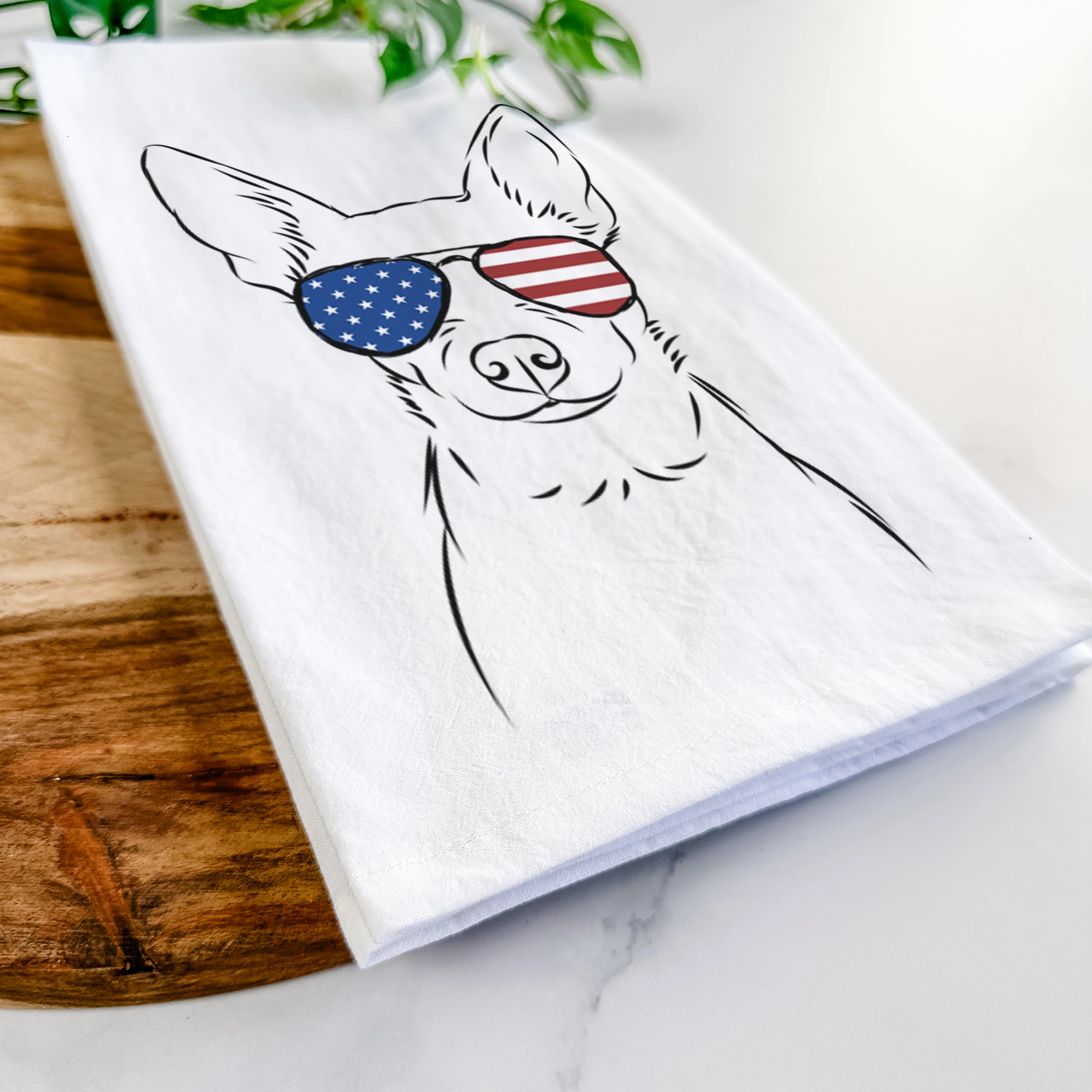 Martini the Chihuahua Tea Towel - Image 12