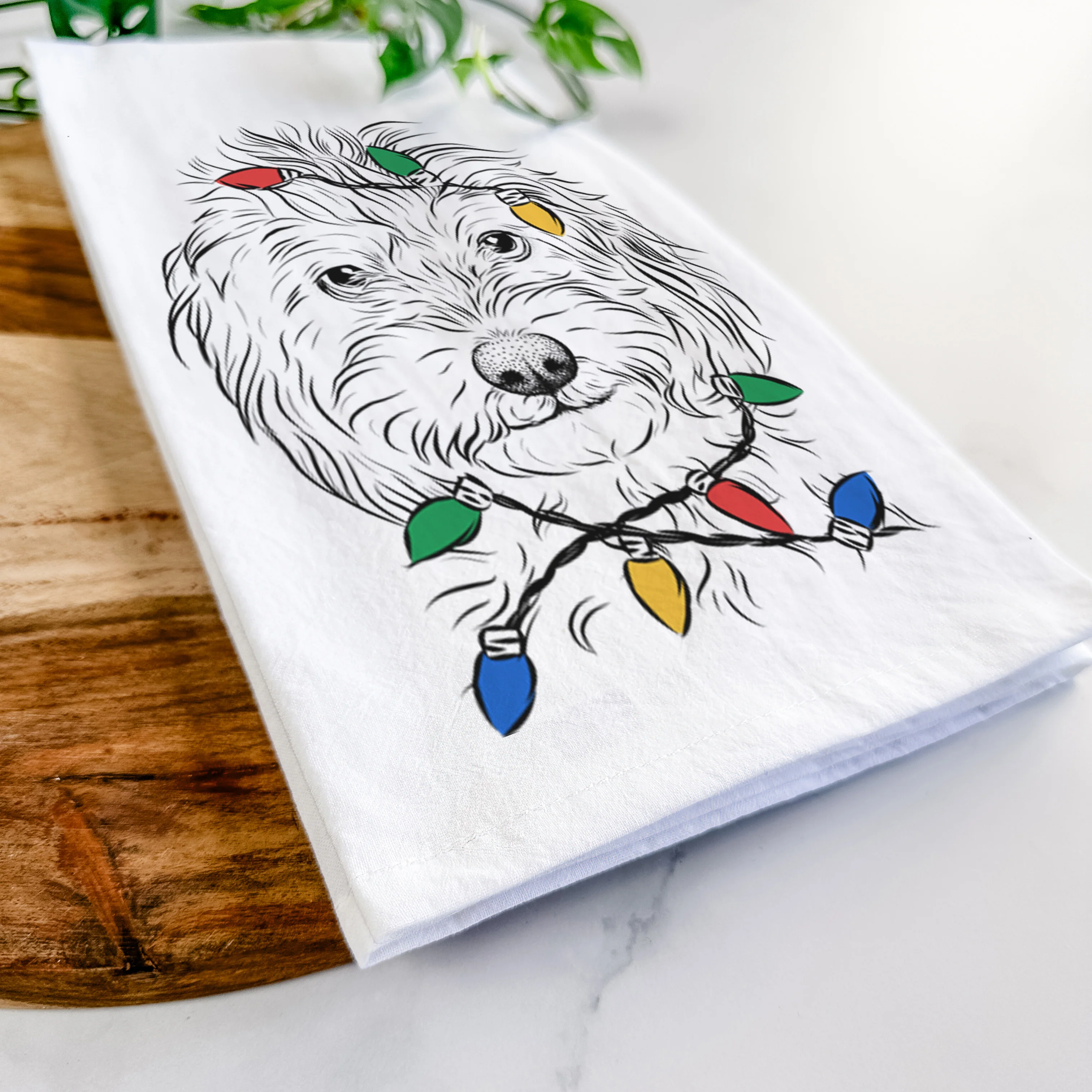 Mason the Cavapoo Tea Towel - Image 10