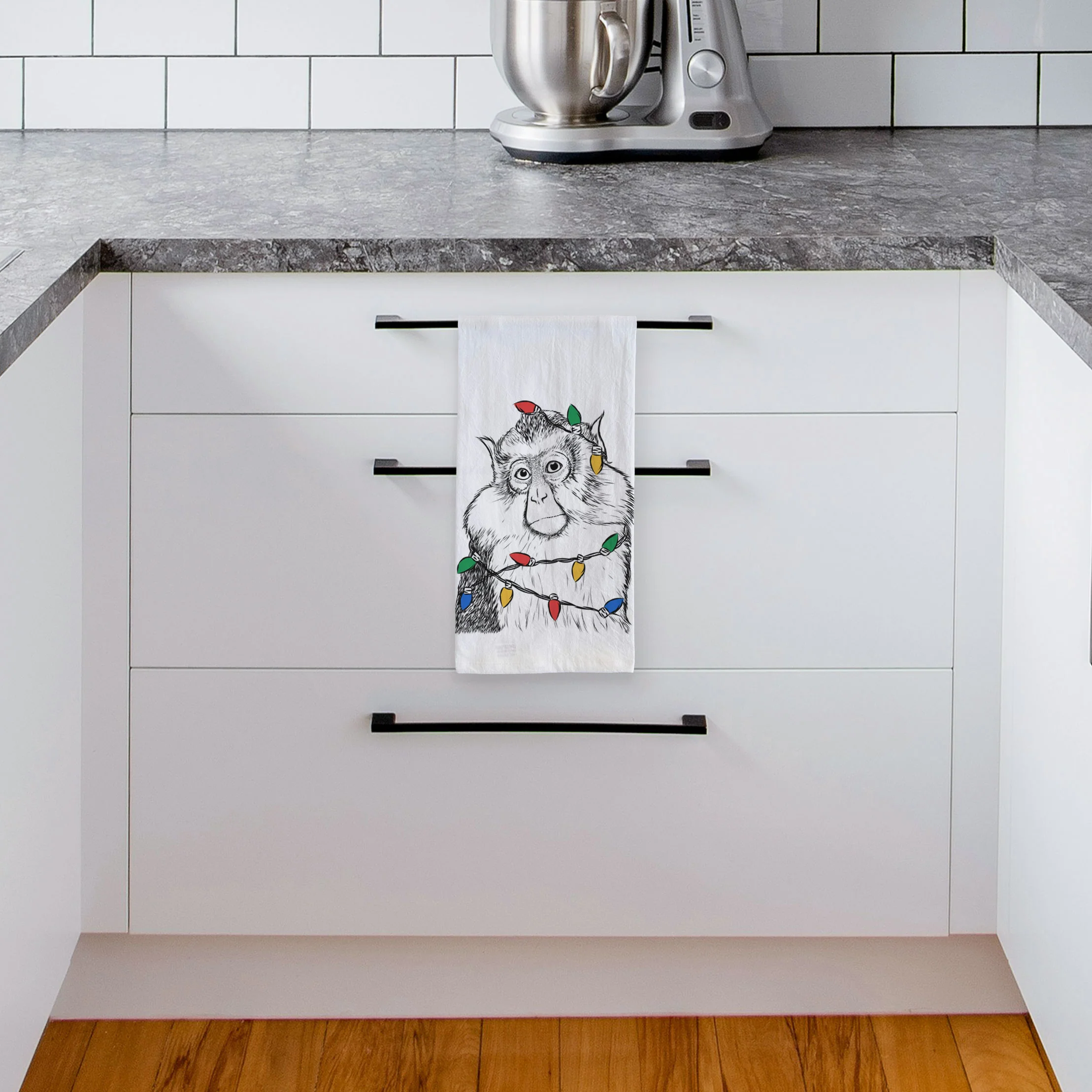 Matata the Mona Monkey Tea Towel - Image 4