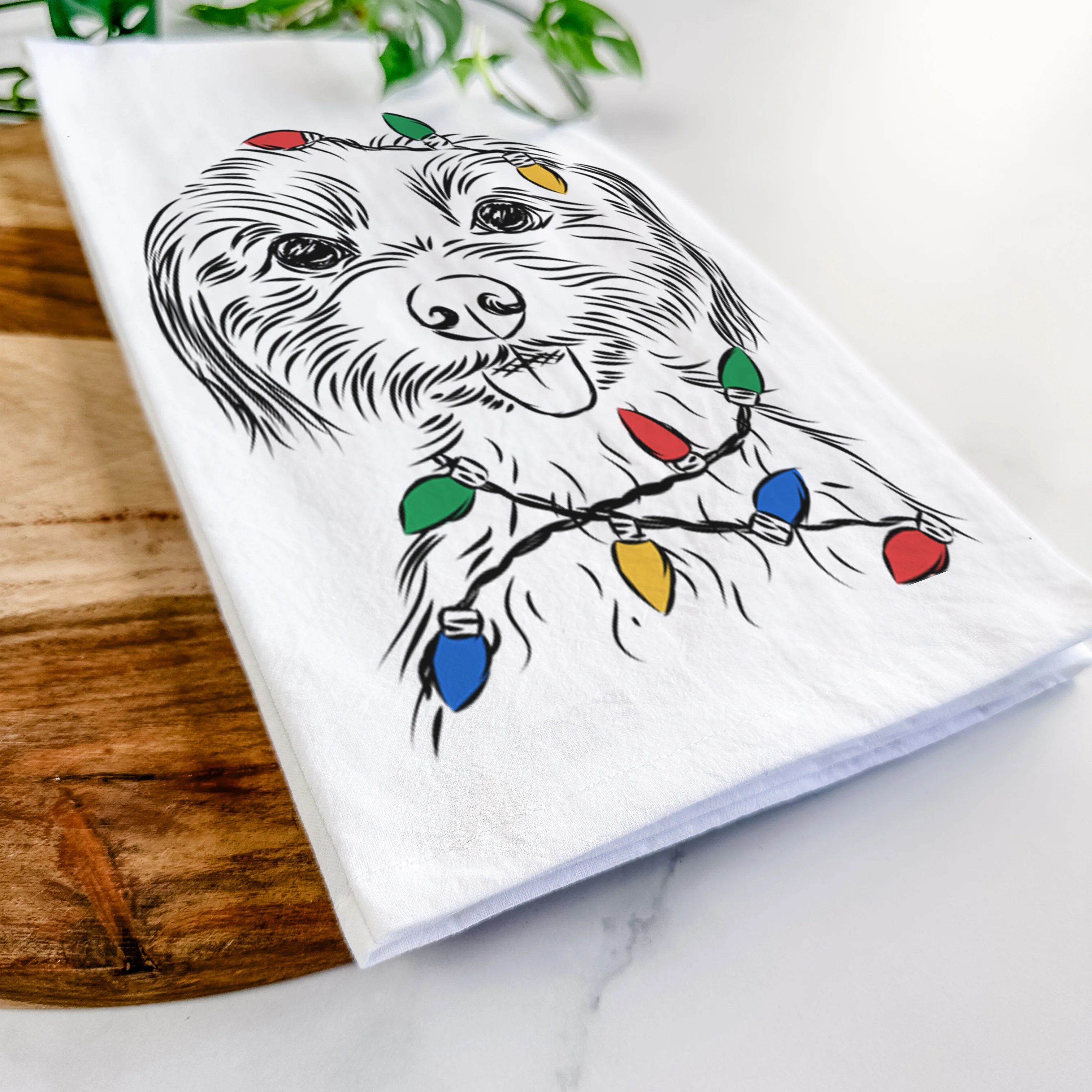 Mater the Yorkshire Terrier Tea Towel - Image 10