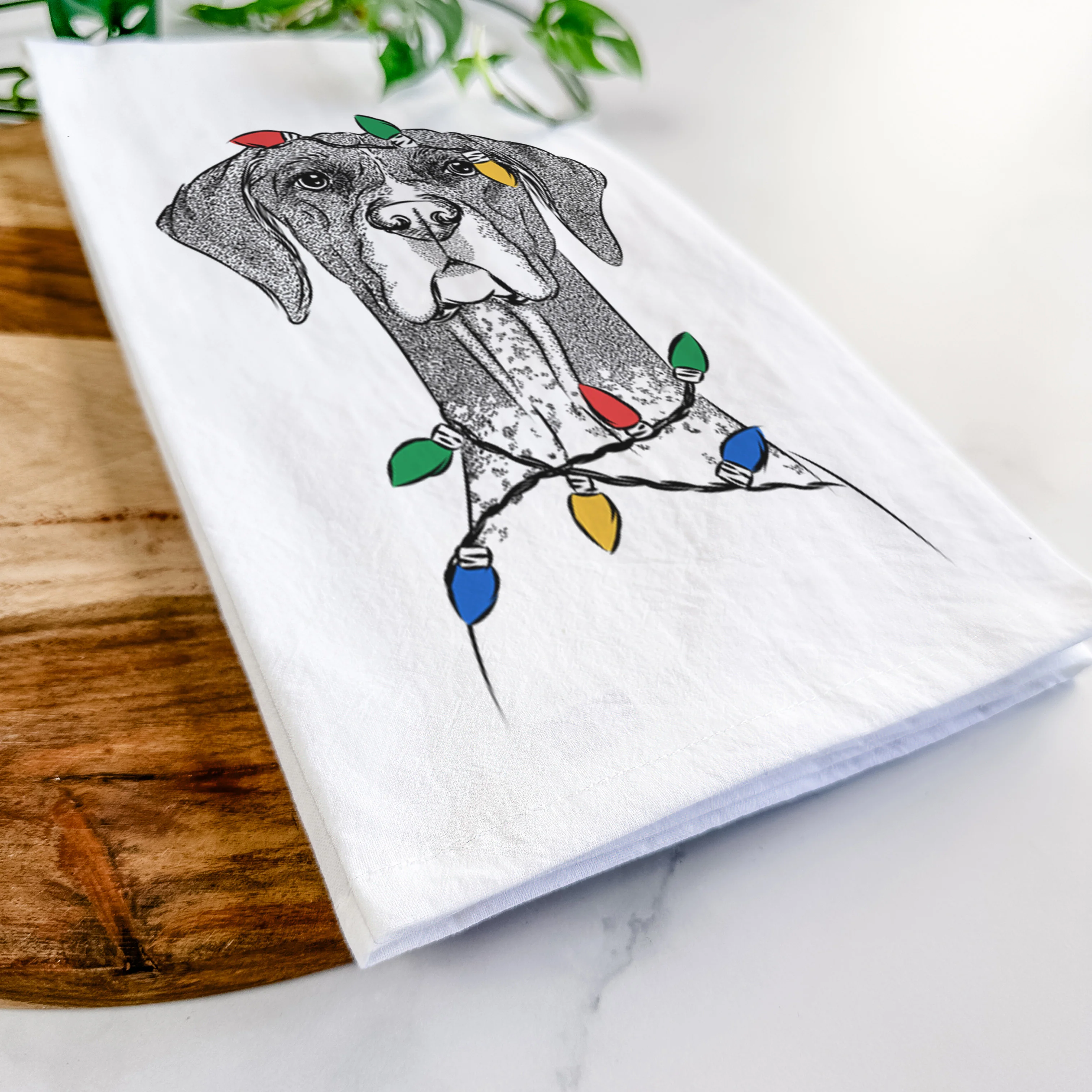Mattis the German Shorthaired Pointer Tea Towel - Image 10