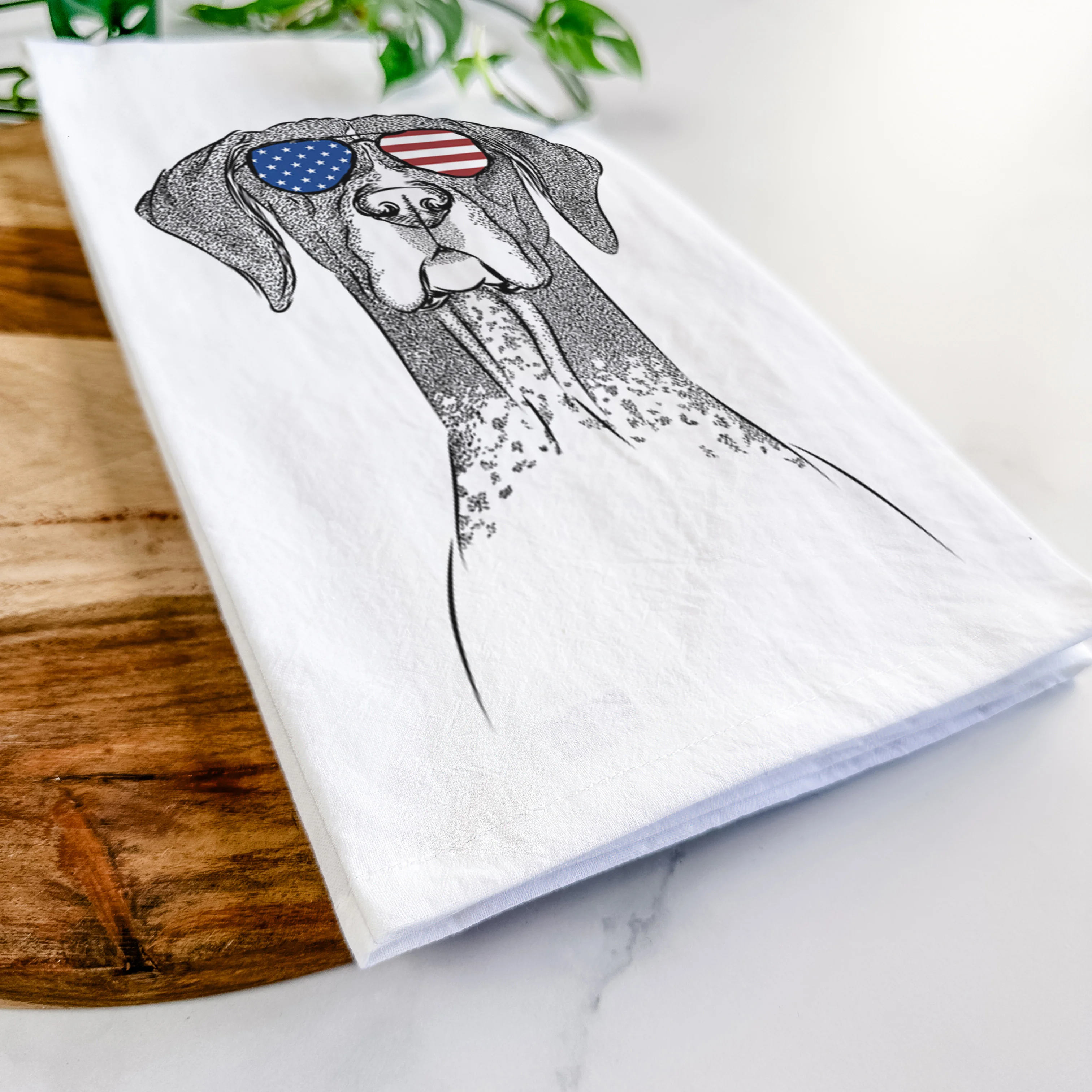 Mattis the German Shorthaired Pointer Tea Towel - Image 12