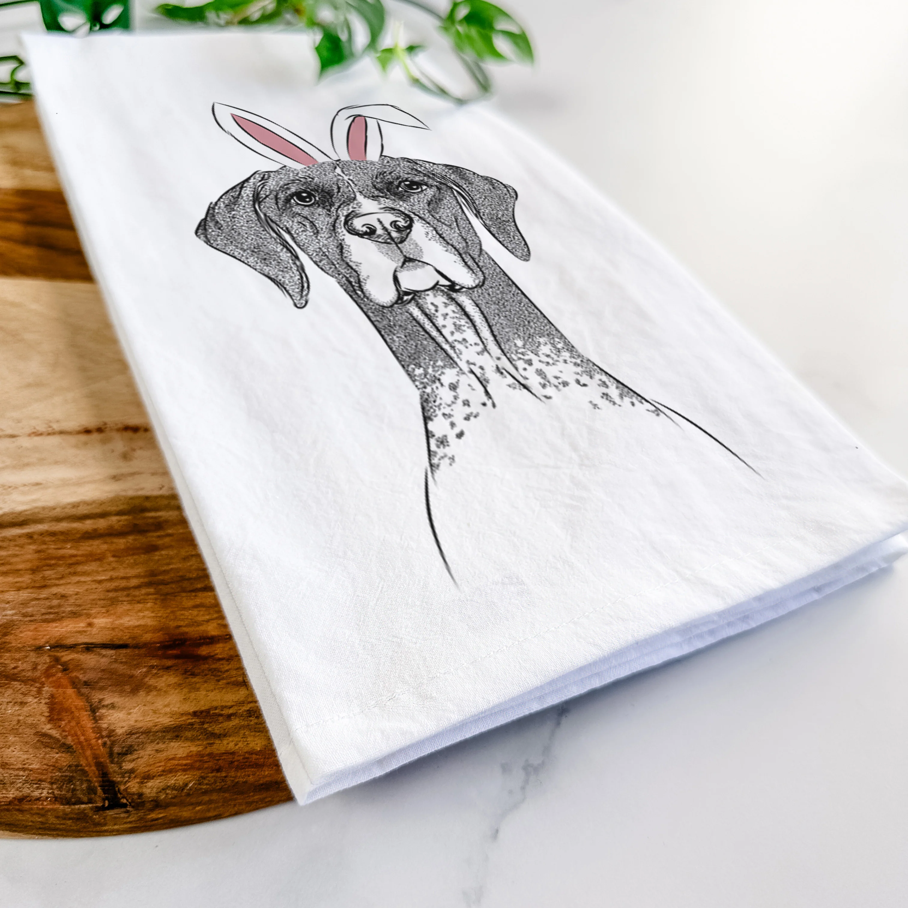 Mattis the German Shorthaired Pointer Tea Towel - Image 14