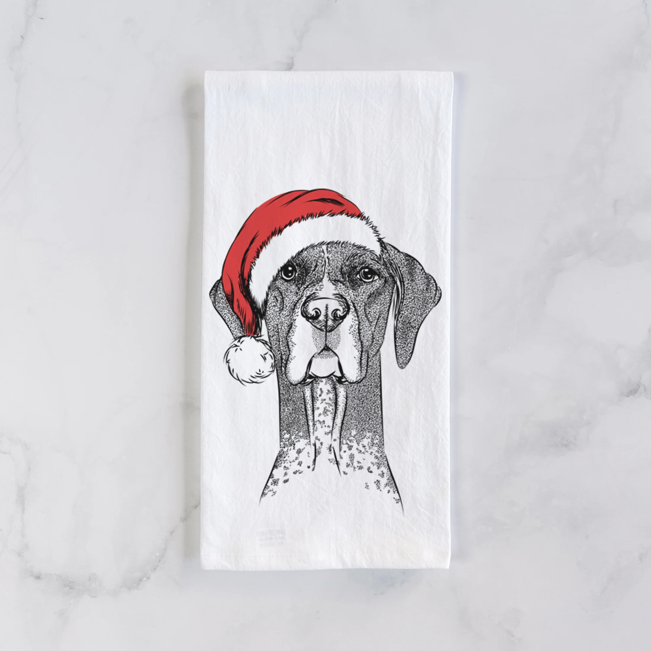 Mattis the German Shorthaired Pointer Tea Towel - Image 2