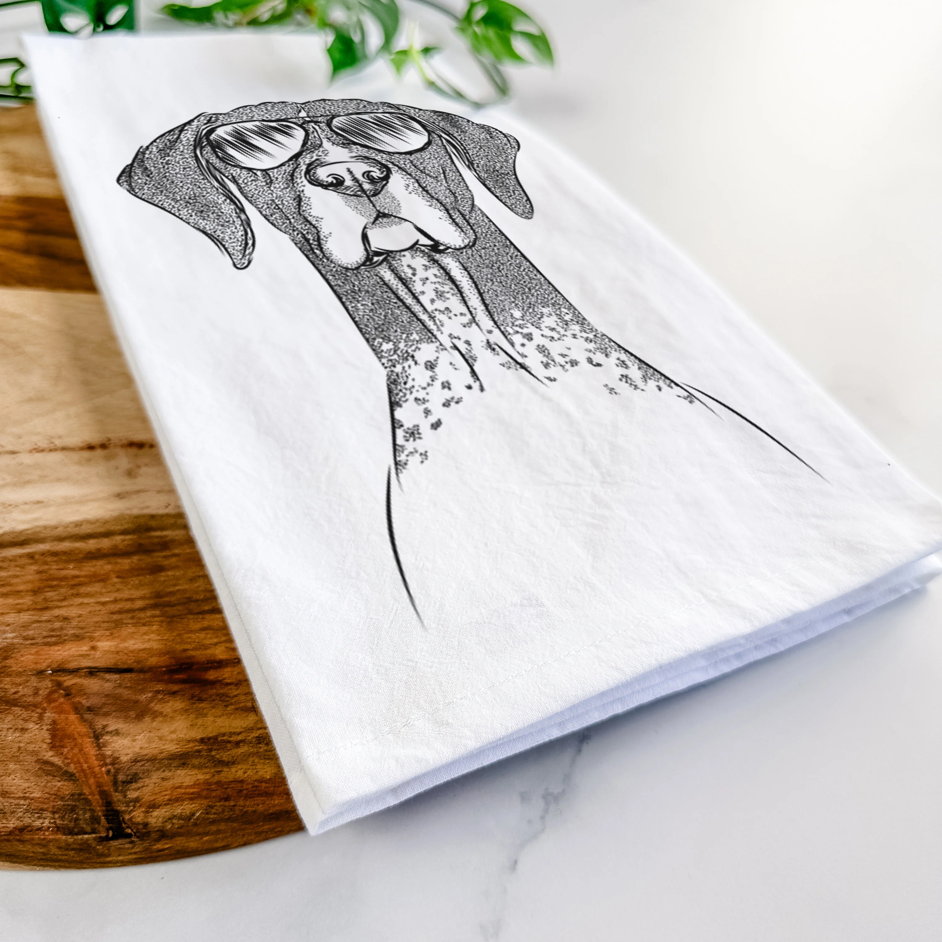 Mattis the German Shorthaired Pointer Tea Towel - Image 6